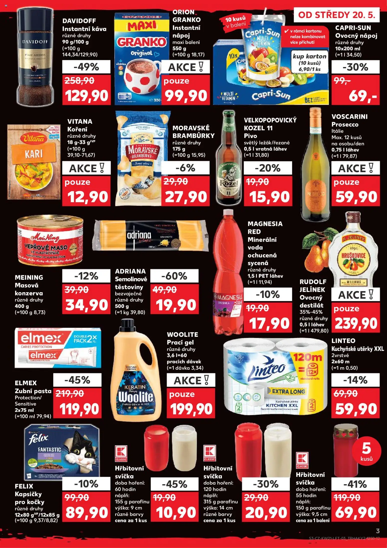 Kaufland leták - Plzeň od 20.05.2026 | Strana: 3