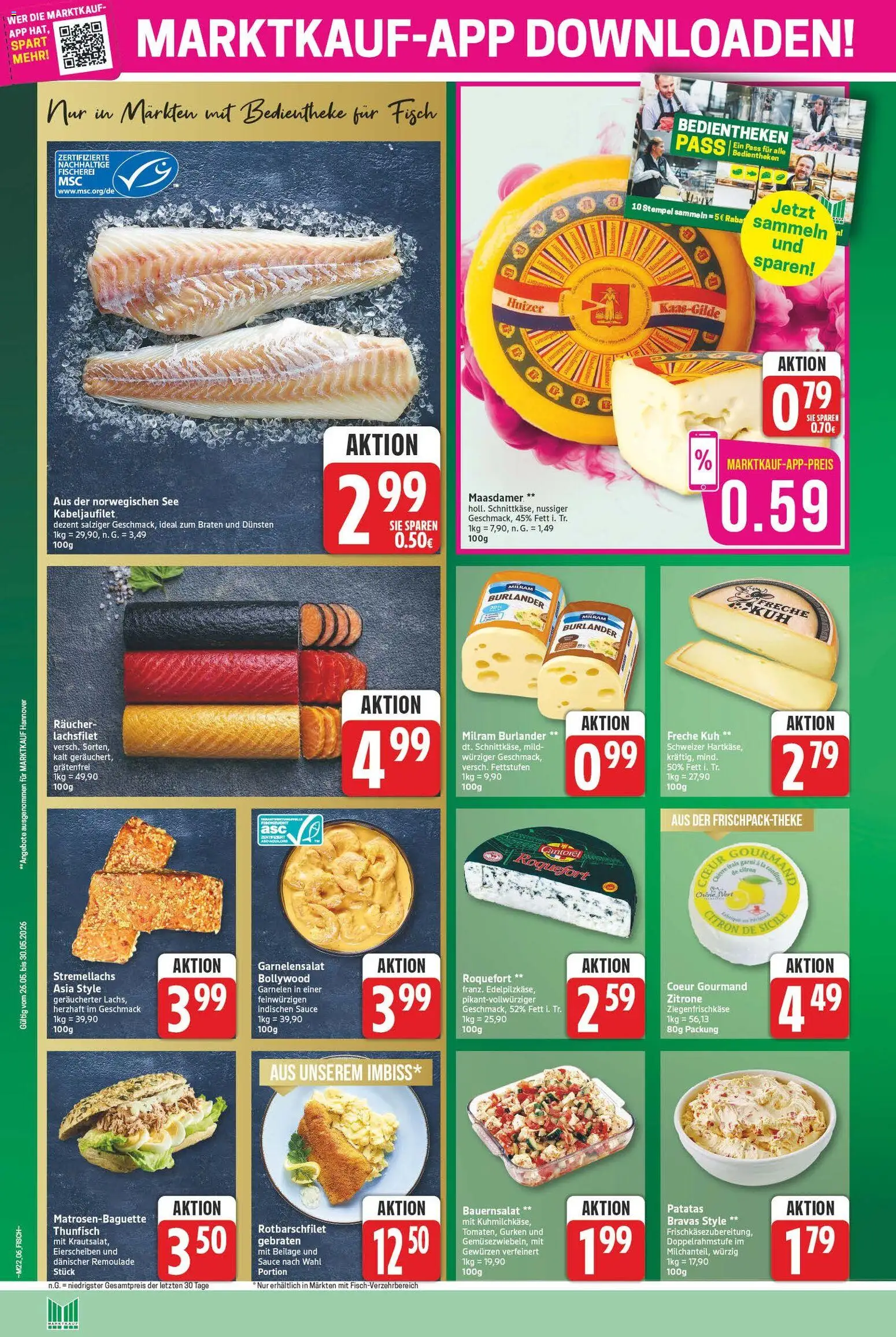Marktkauf Prospekt – gültig ab 26.05.2026 | Seite: 6 | Produkte: Thunfisch, Milram, Zitrone, Gurken