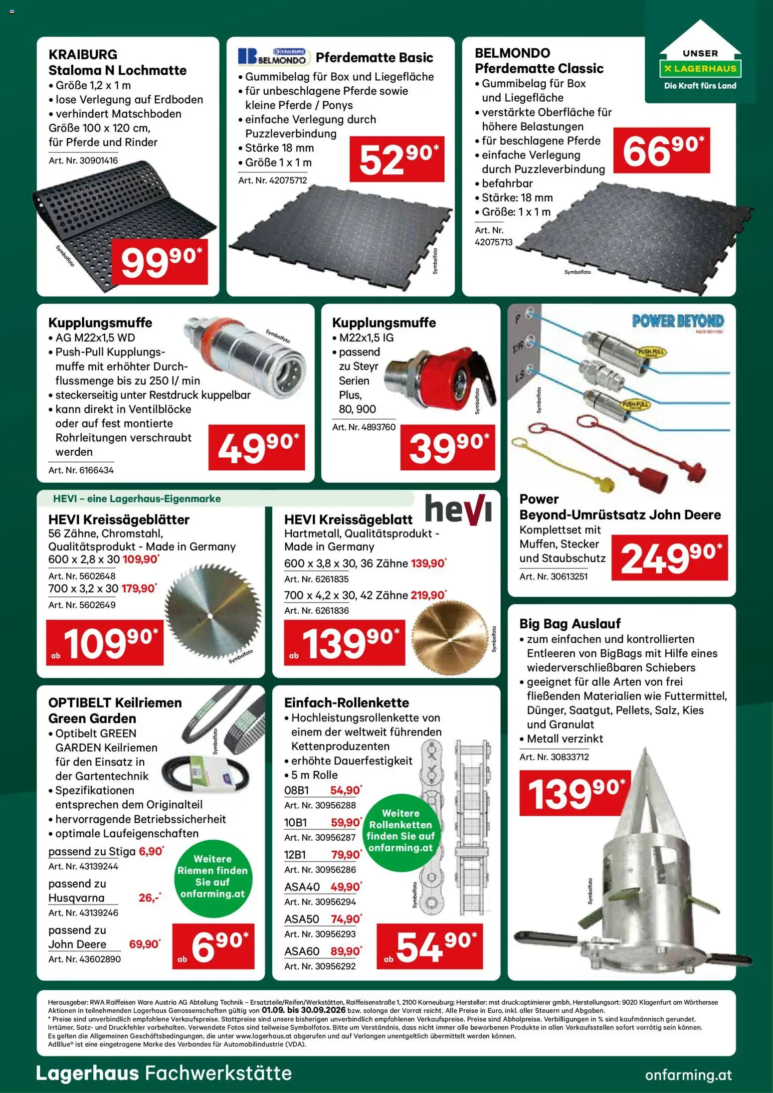 Lagerhaus für kleine Landwirte gültig ab 01.09.2026 | Seite: 8 | Produkte: Box