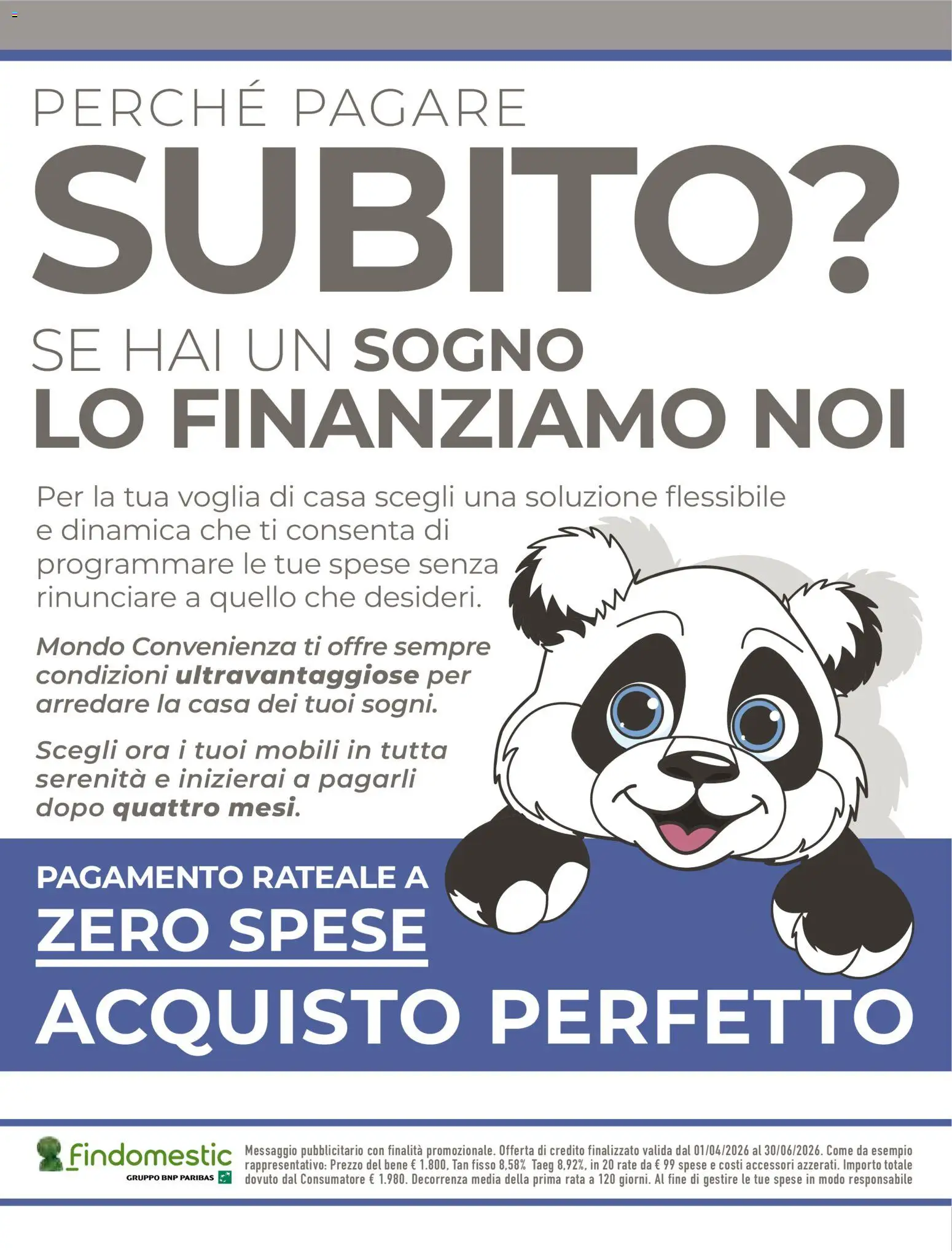 Volantino Mondo Convenienza del 01.04.2026 | Pagina: 2