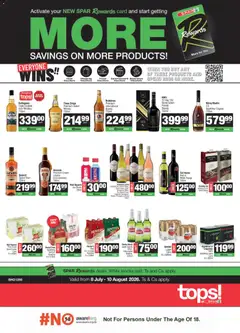 Tops at Spar specials catalogue – valid from 08/07/2026