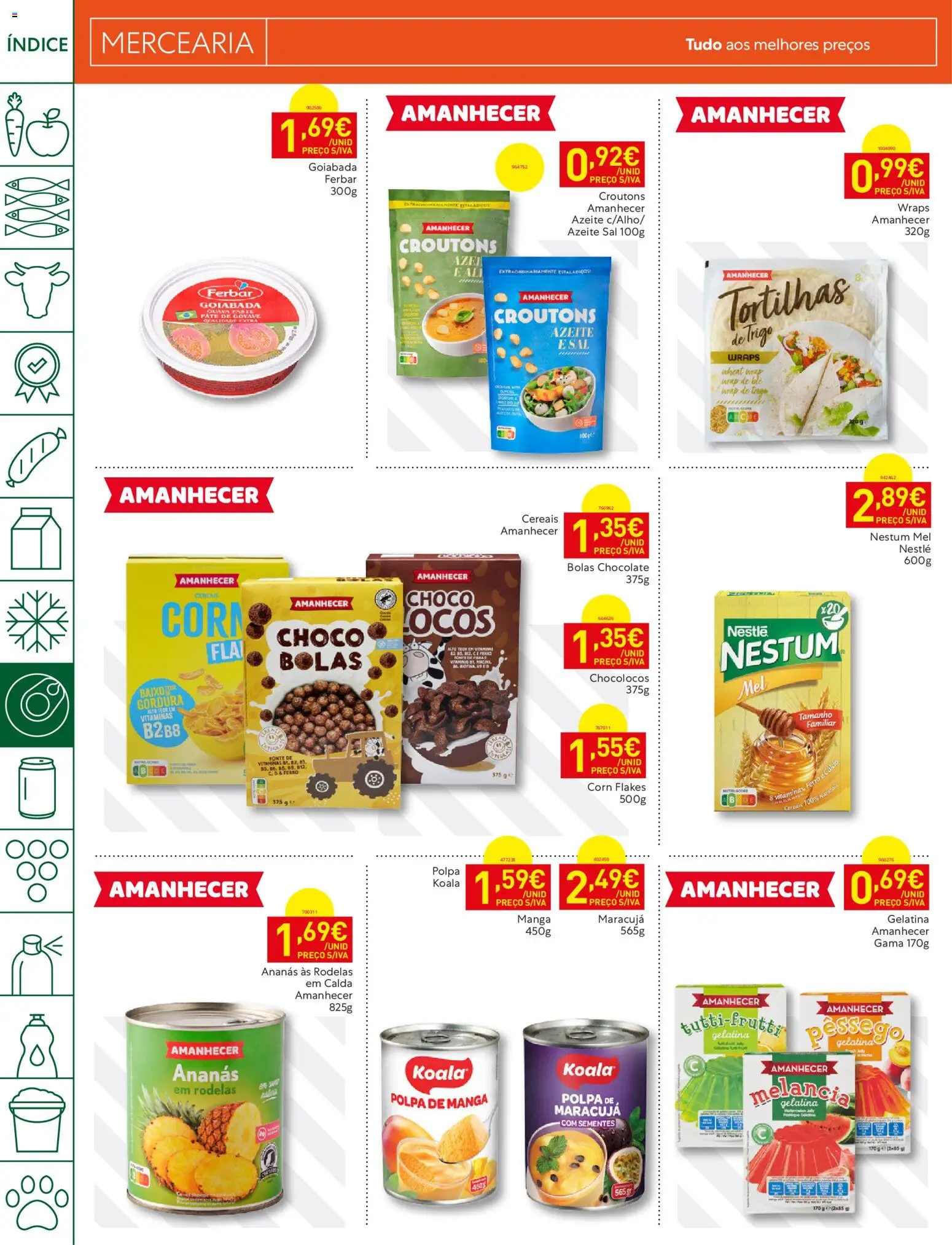 Recheio folheto Madeira │ válido de 23/06/2026 | Página: 20 | Produtos: Ferro, Gelatina, Cálcio, Nestlé