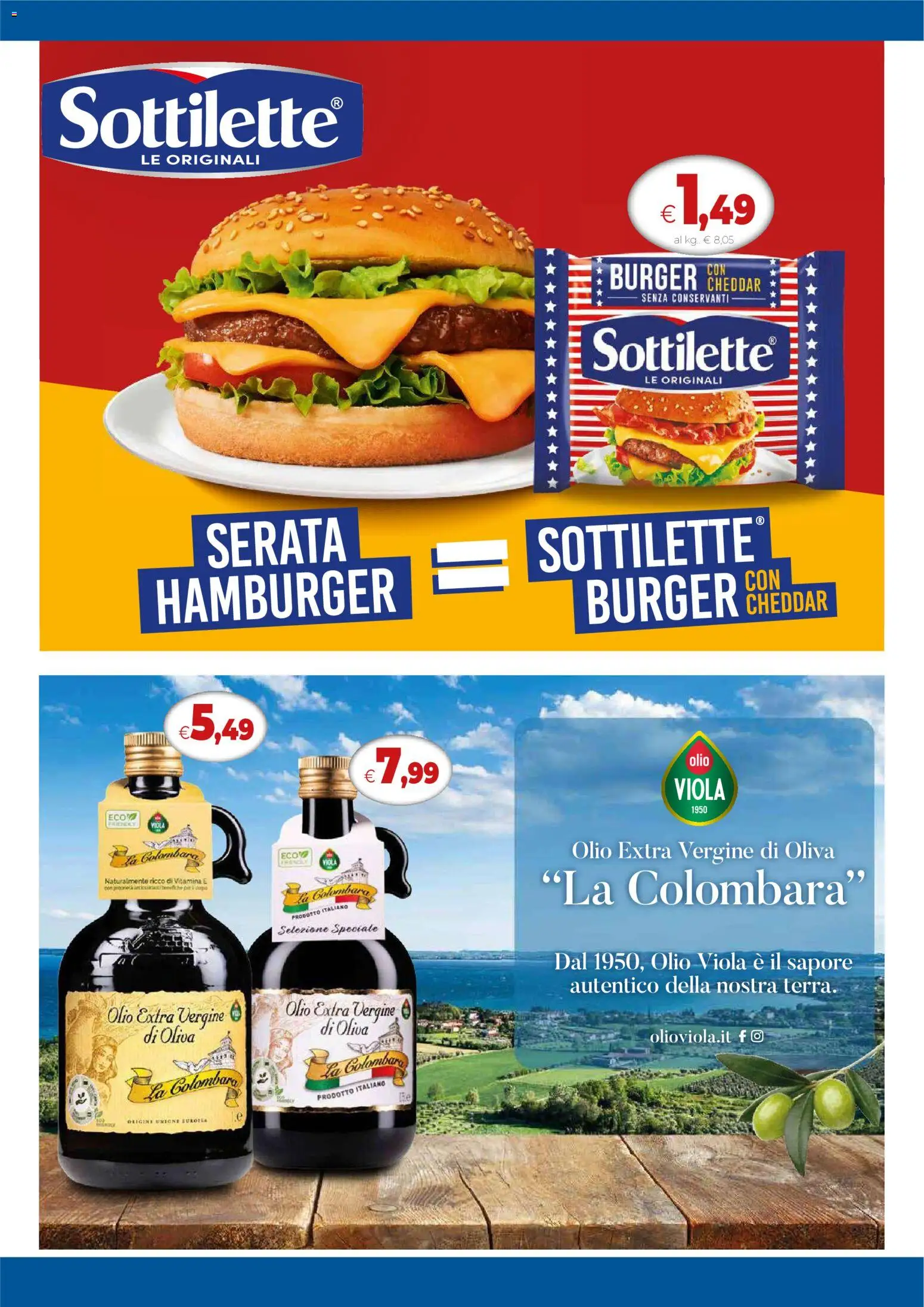 Volantino Galassia del 09/07/2026 | Pagina: 3 | Prodotti: Olio, Olio extra vergine, Hamburger
