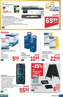 Metro angebote Profi ab 03.09.2026 gültig | Seite: 59 | Produkte: USB, Batterie, Kaffee