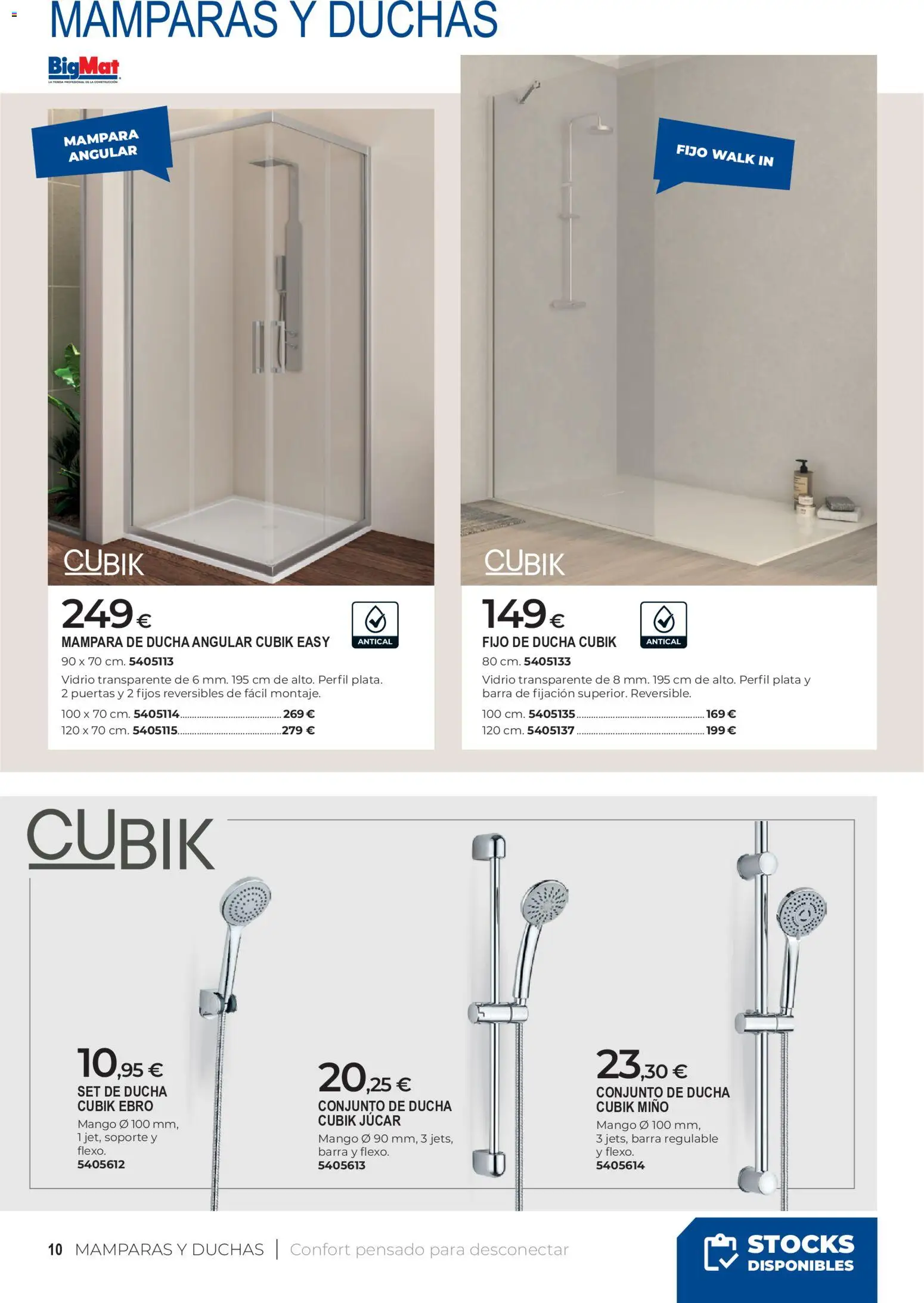 BigMat Baños y cerámica 2026 │ válido desde el 21.05.2026 | Página: 10 | Productos: Ρούτερ, Ducha