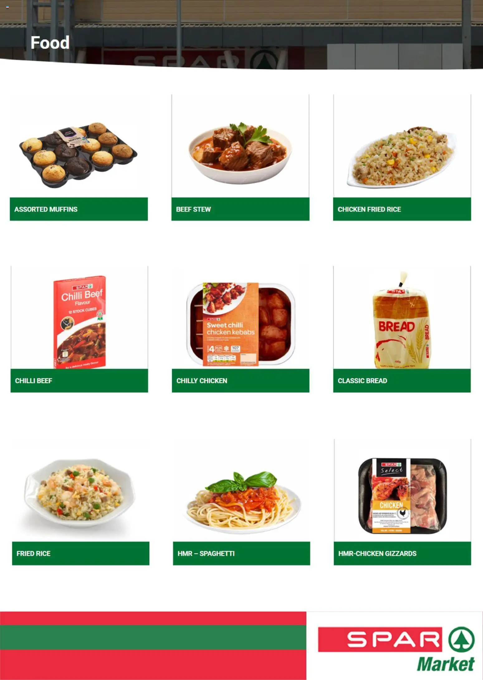 Spar Catalogue valid from 01/08/2026 | Page: 3 | Products: Bread, Chilli, Rice, Beef