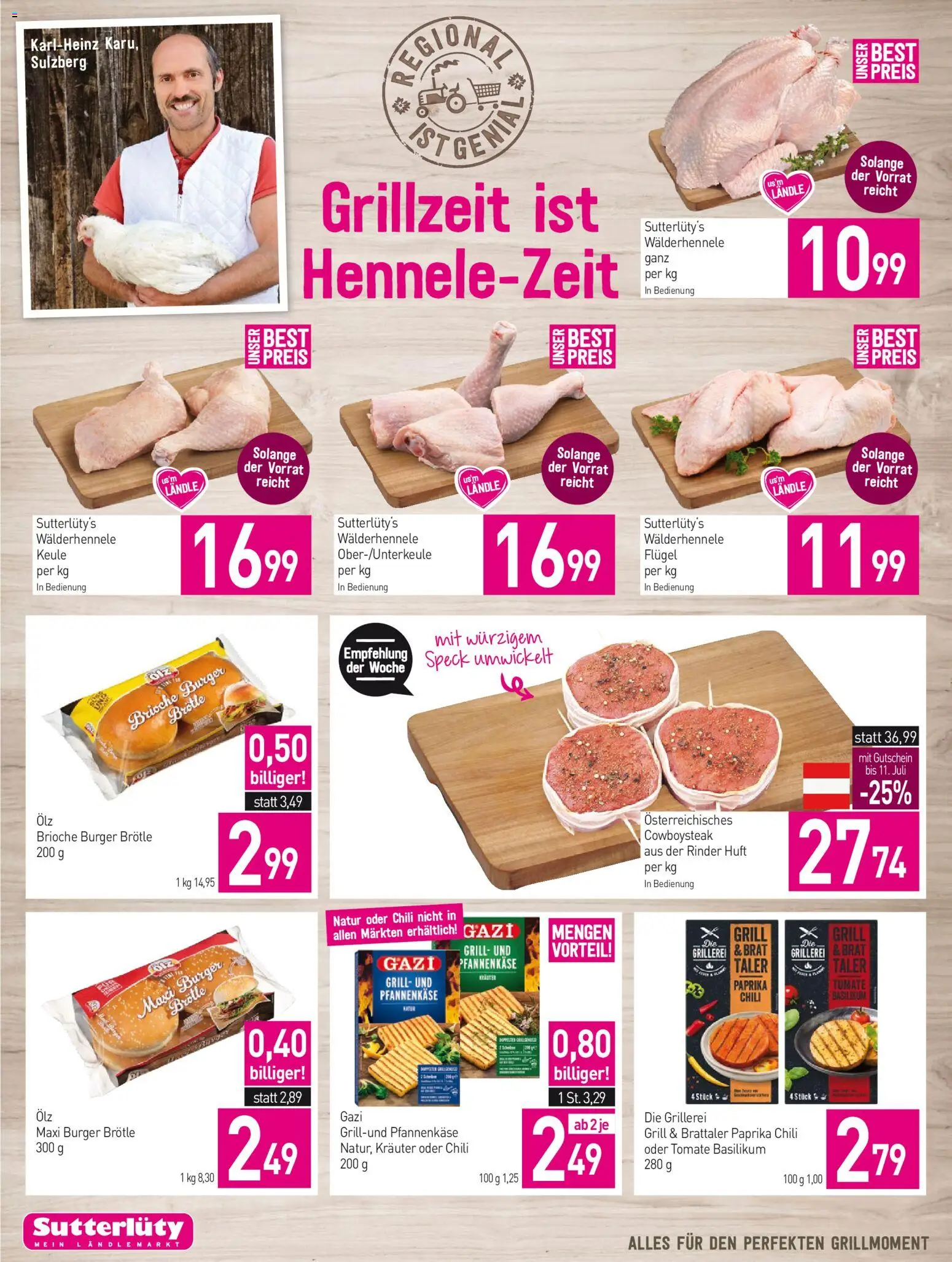 Sutterlüty Flugblatt gültig ab 09.07.2026 | Seite: 4 | Produkte: Chili, Grill