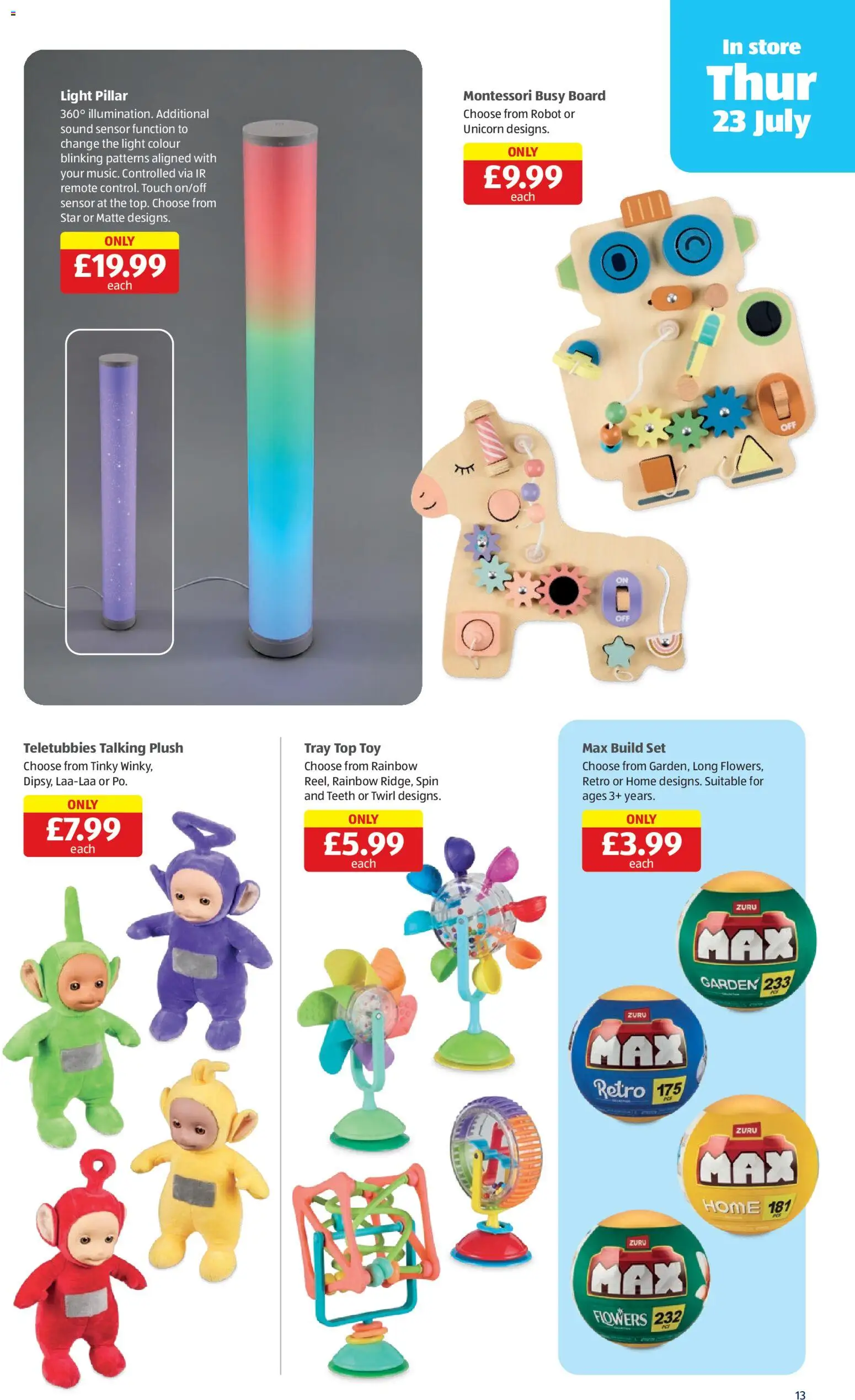 {H1} | Page: 13 | Products: Toy, Robot