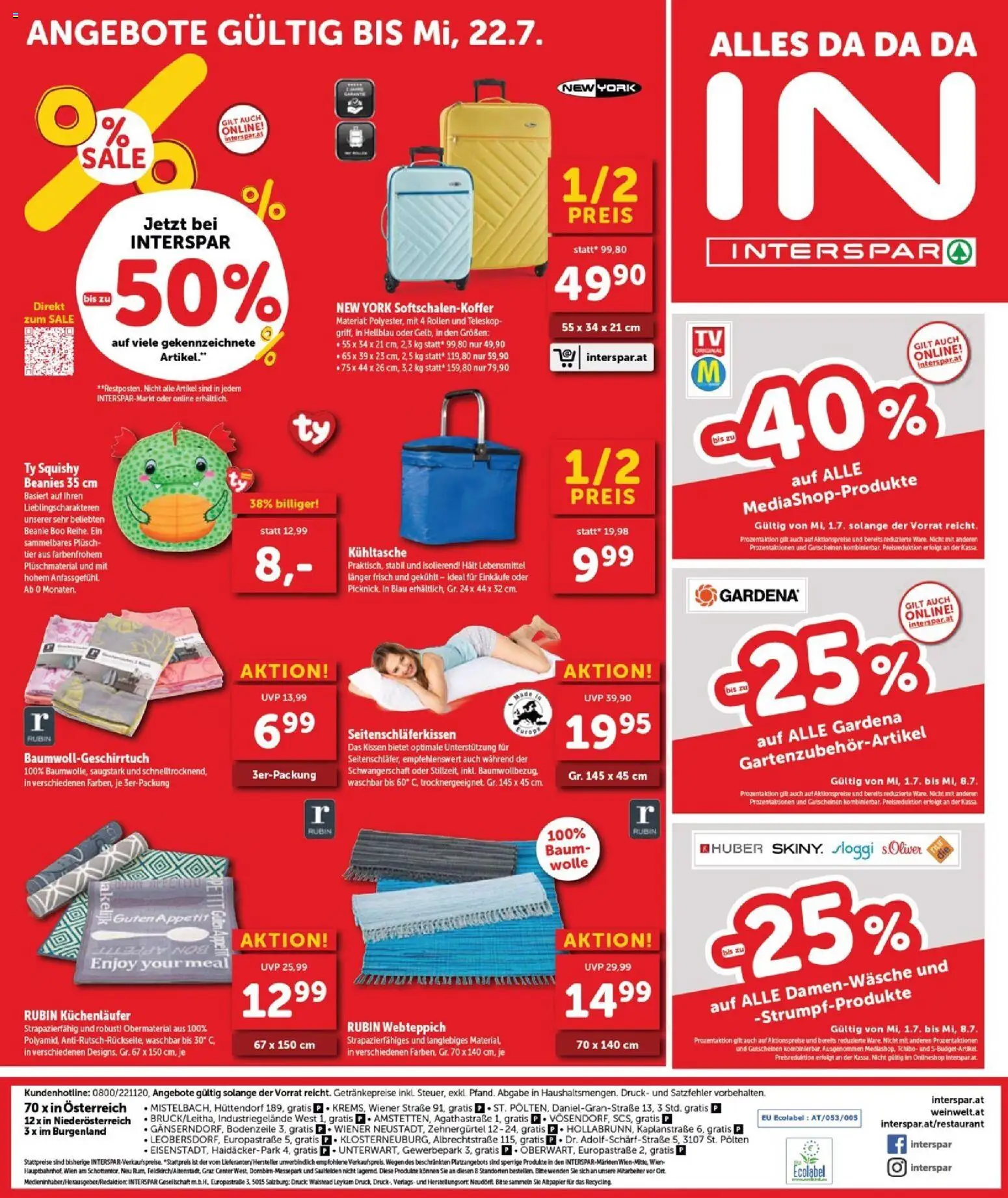 Interspar Flugblatt - Burgenland Nord gültig ab 01.07.2026 | Seite: 20 | Produkte: Salz, Libacomb, Kissen