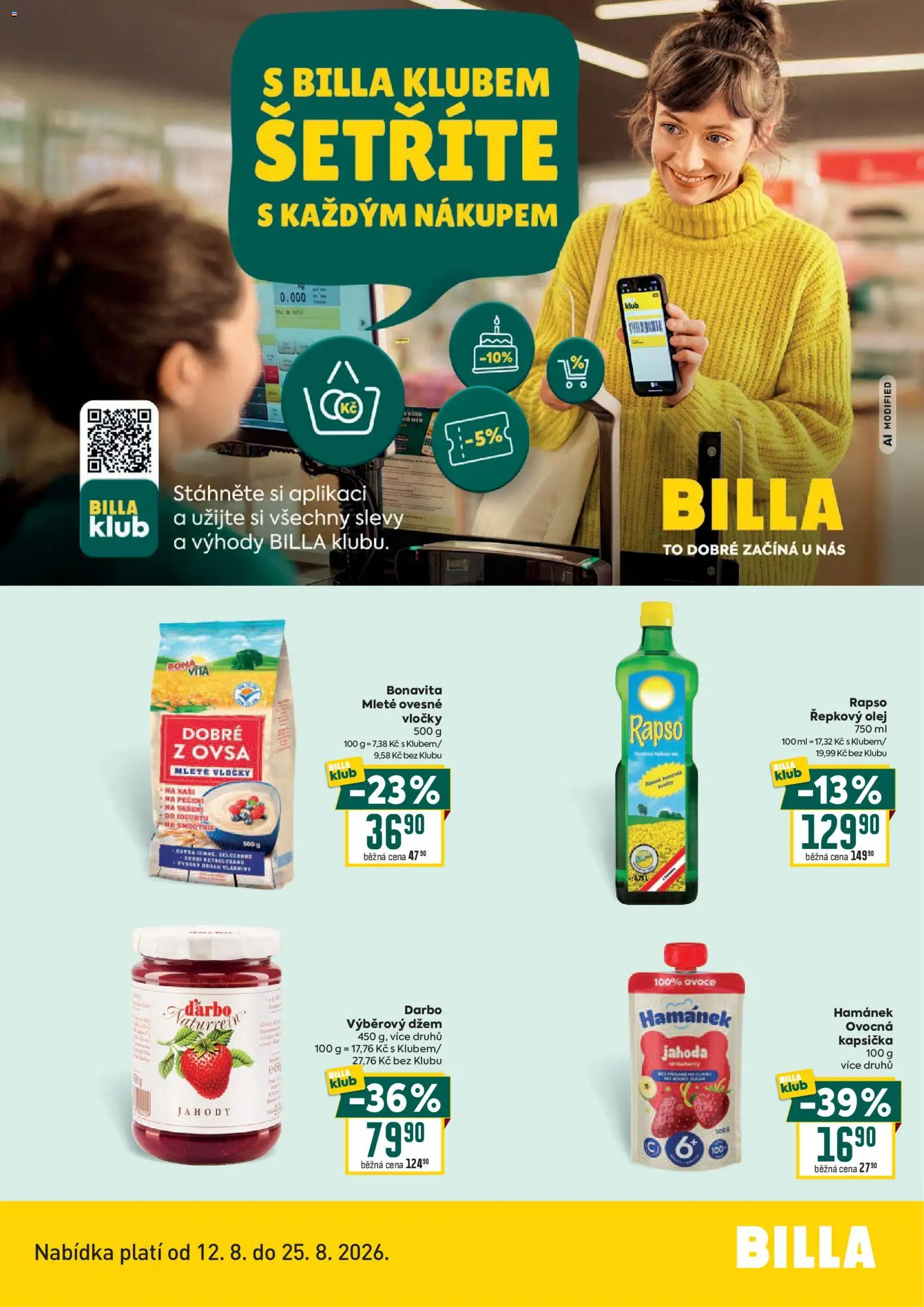 Billa leták - Bonus club od 12.08.2026 | Strana: 2