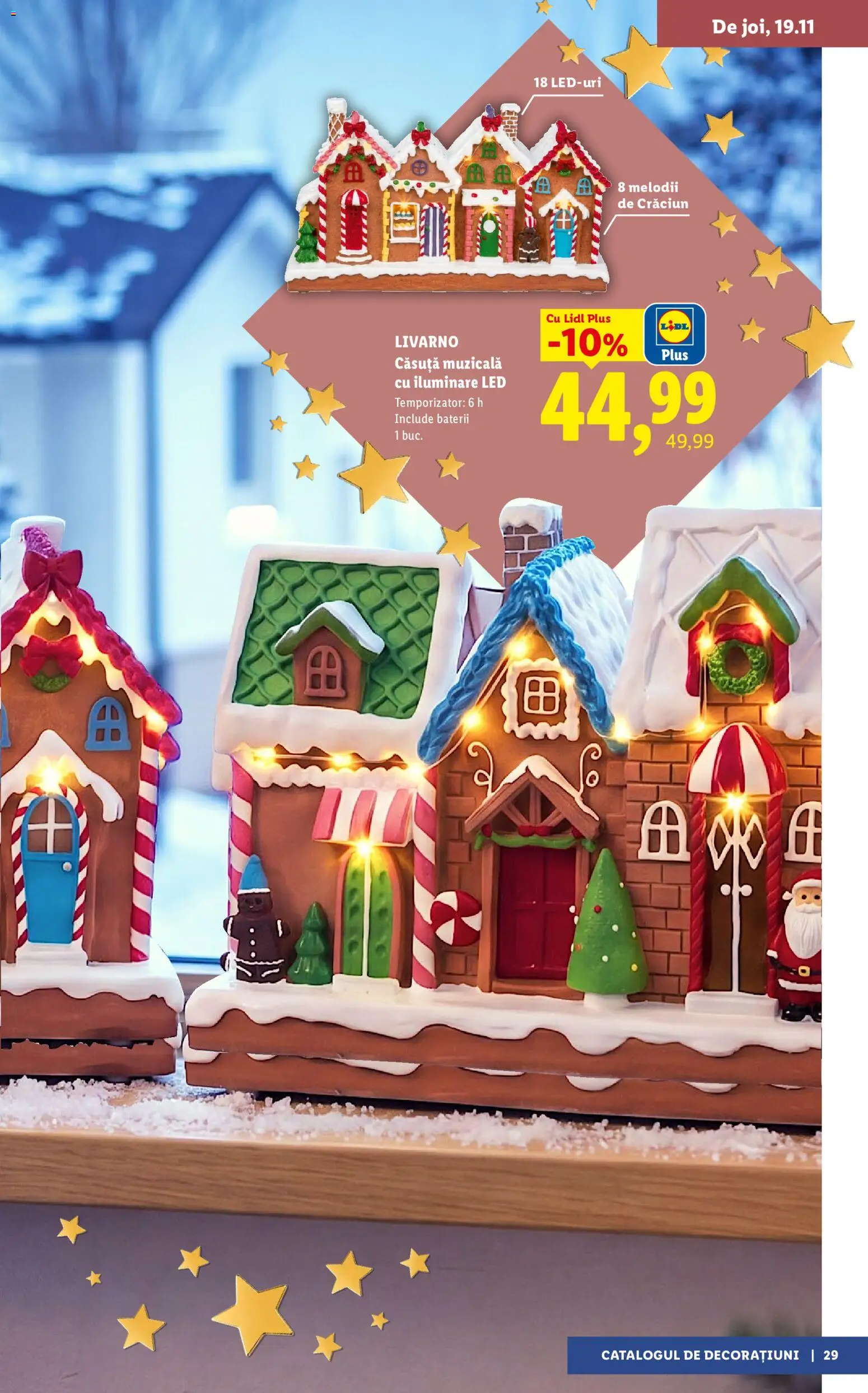 Noul catalog Lidl – valabil de la 05.11.2026 | Pagină: 29 | Produse: LED, Casuta, Baterii, Plus