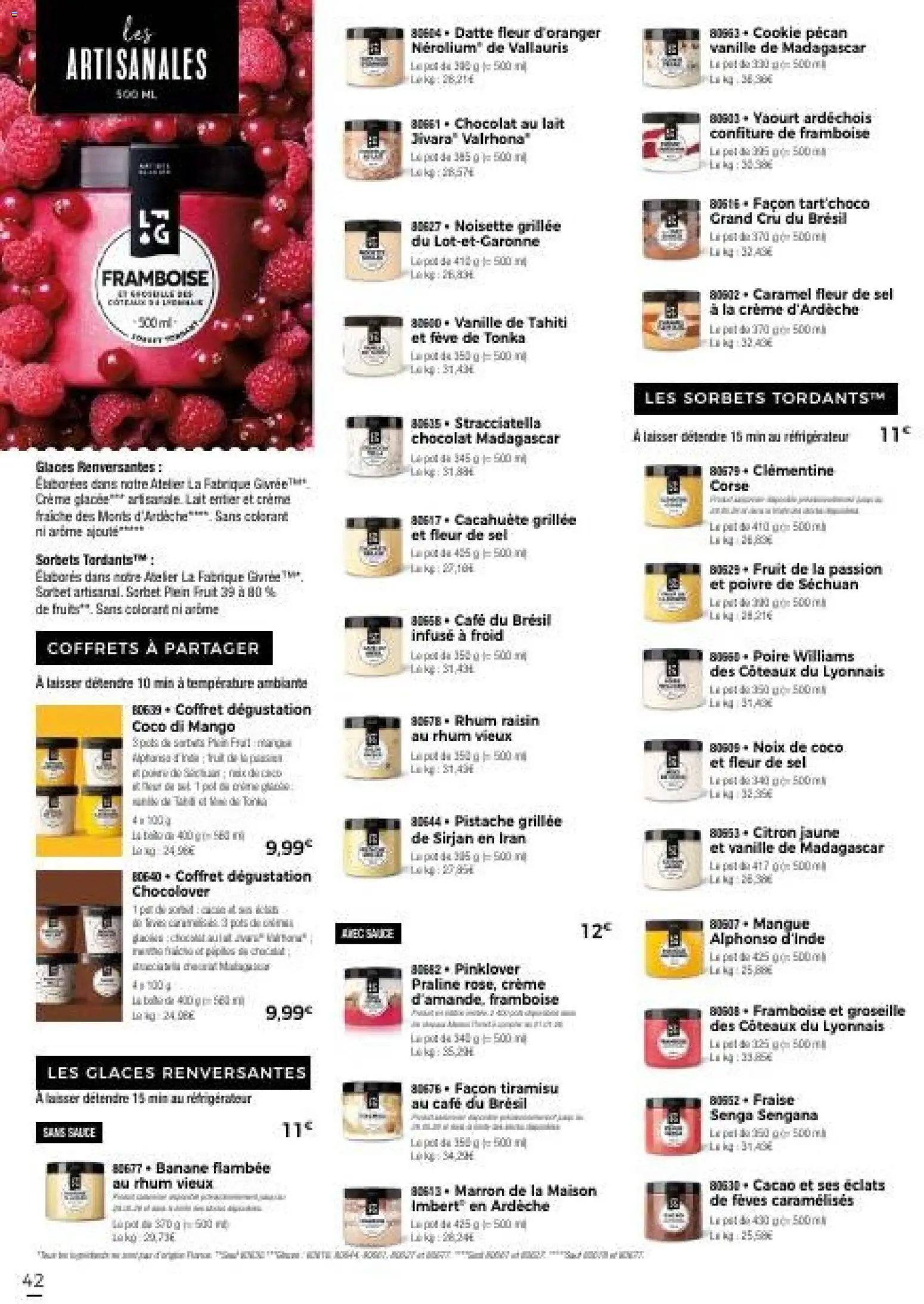 {H1} | Page: 48 | Produits: Sel, Poivre, Yaourt, Chocolat