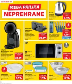 Kaufland HR akciós újság - amely érvényes a következő dátumtól: 13.05.2026 | Oldal: 32 | Termékek: Dolce Gusto, Nescafé