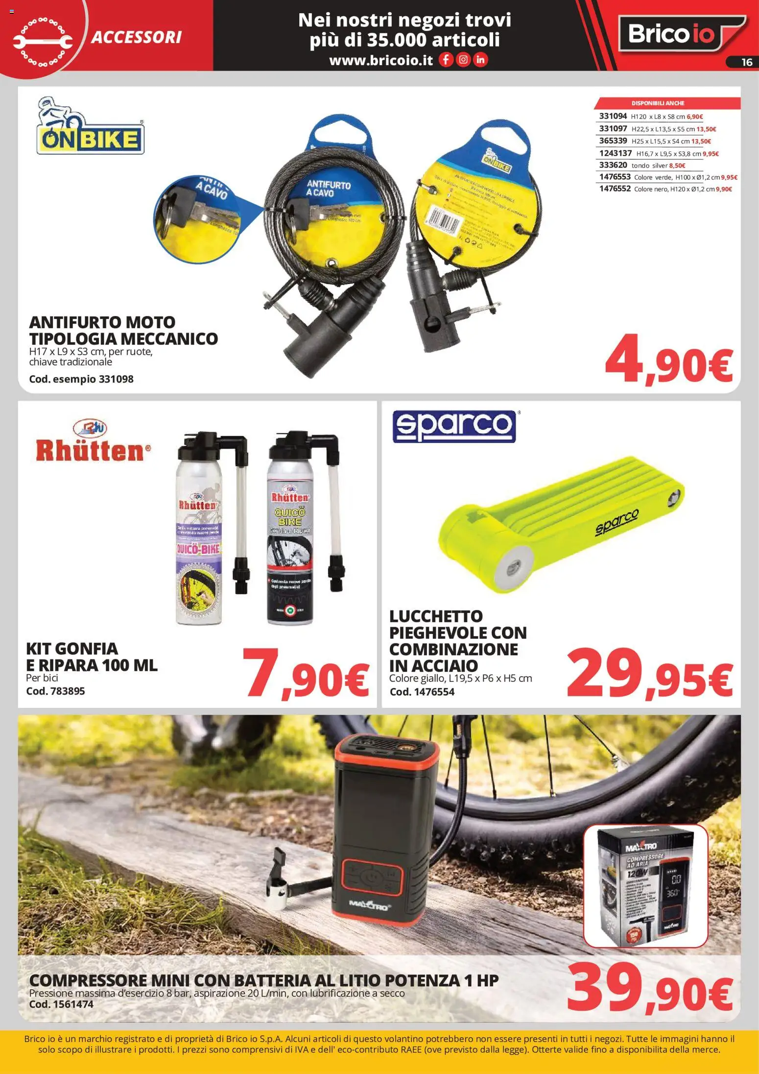 Volantino Brico io del 14.05.2026 | Pagina: 16
