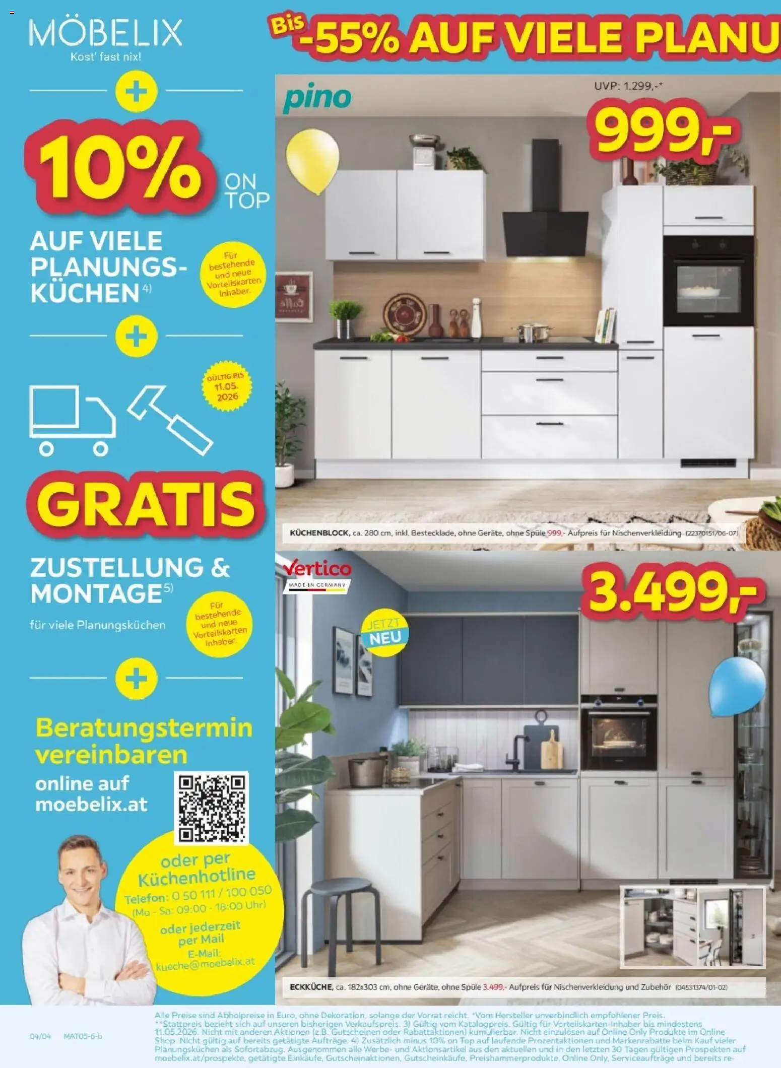 Möbelix Flash sale gültig ab 01.05.2026 | Seite: 4 | Produkte: Telefon, Uhr