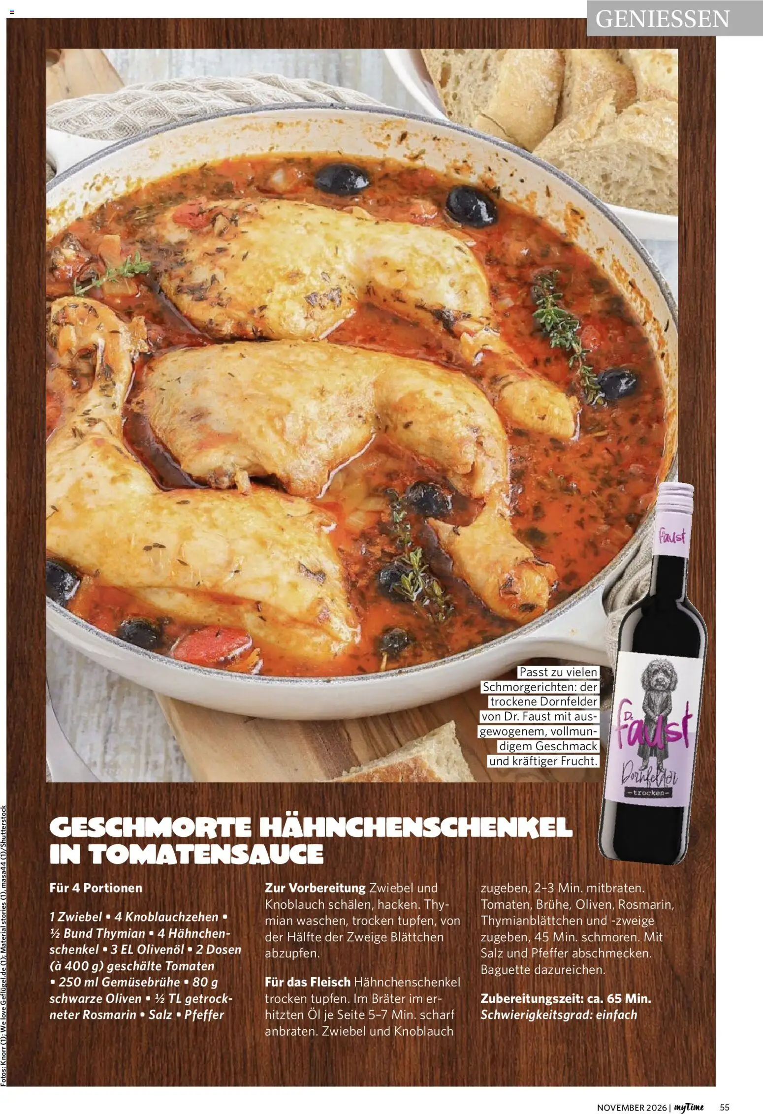 Combi myTime – gültig ab 01.11.2026 | Seite: 55 | Produkte: Olivenol, Salz, Knoblauch, Fleisch