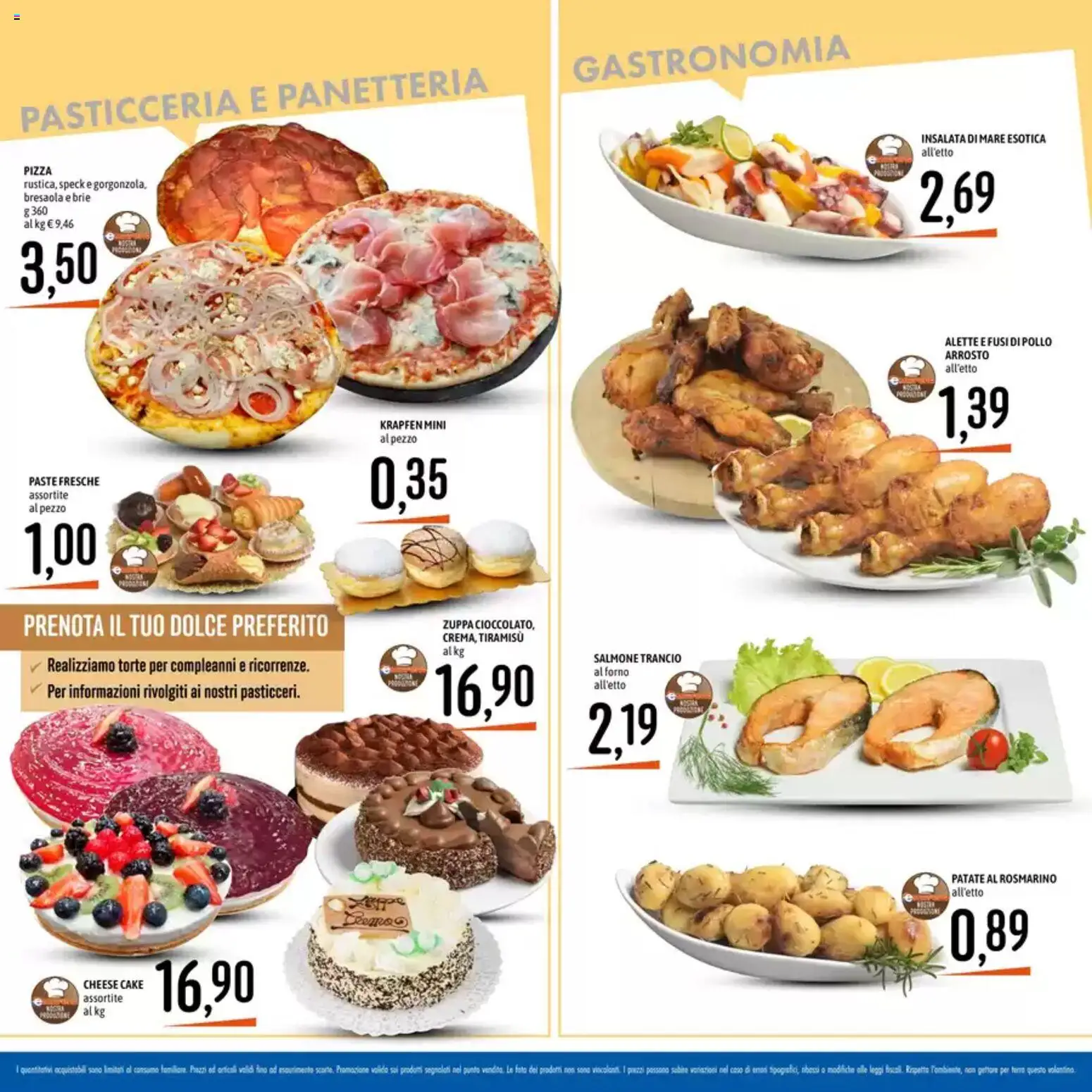Volantino Emisfero del 28.05.2026 | Pagina: 13 | Prodotti: Speck, Rosmarino, Pizza, Insalata