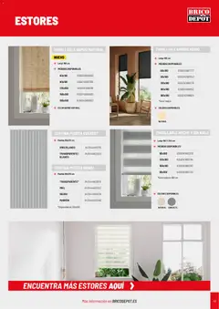 Vista previa Brico Depôt Puertas y Ventanas válido desde el 07/10/2026 | Página: 41 | Productos: Miel, Cortina