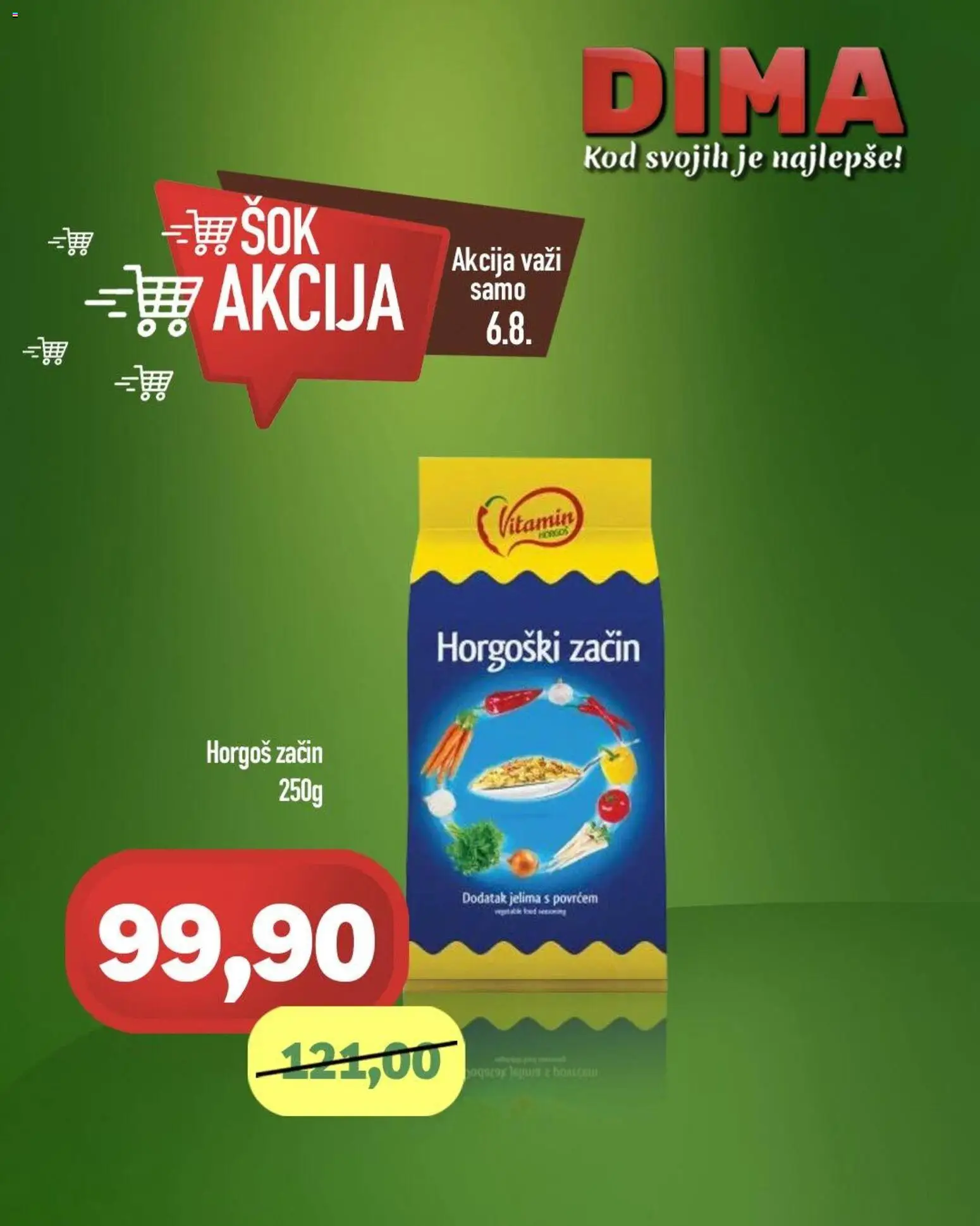 VP Dima katalog - važi od 06.08.2026 | Strana: 1 | Proizvode: Sok