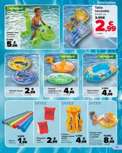 Vista previa Carrefour Piscinas válido desde el 15.05.2026 | Página: 9 | Productos: Chaleco, Pellets résineux