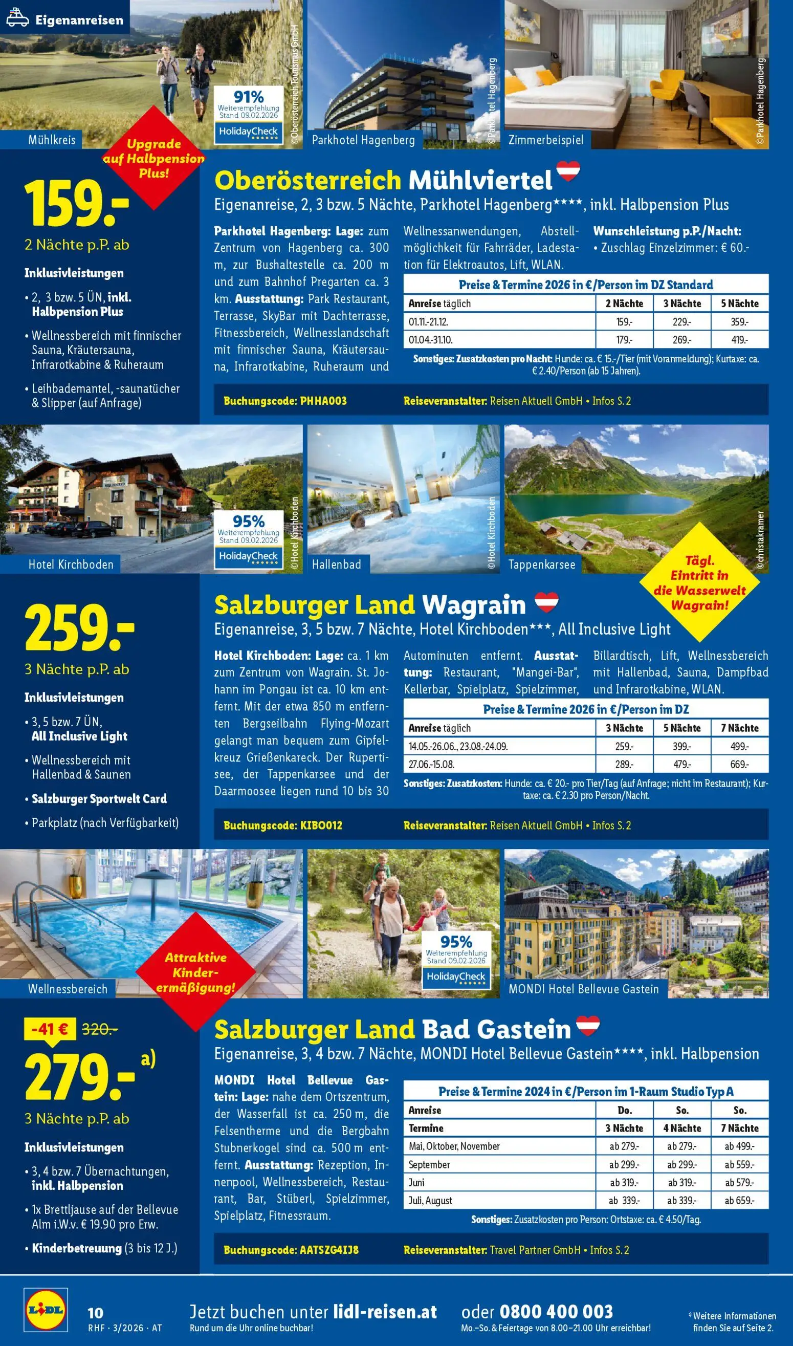 Lidl Februar/März Reise - Highlights gültig ab 28.02.2026 | Seite: 10 | Produkte: Uhr, Bad