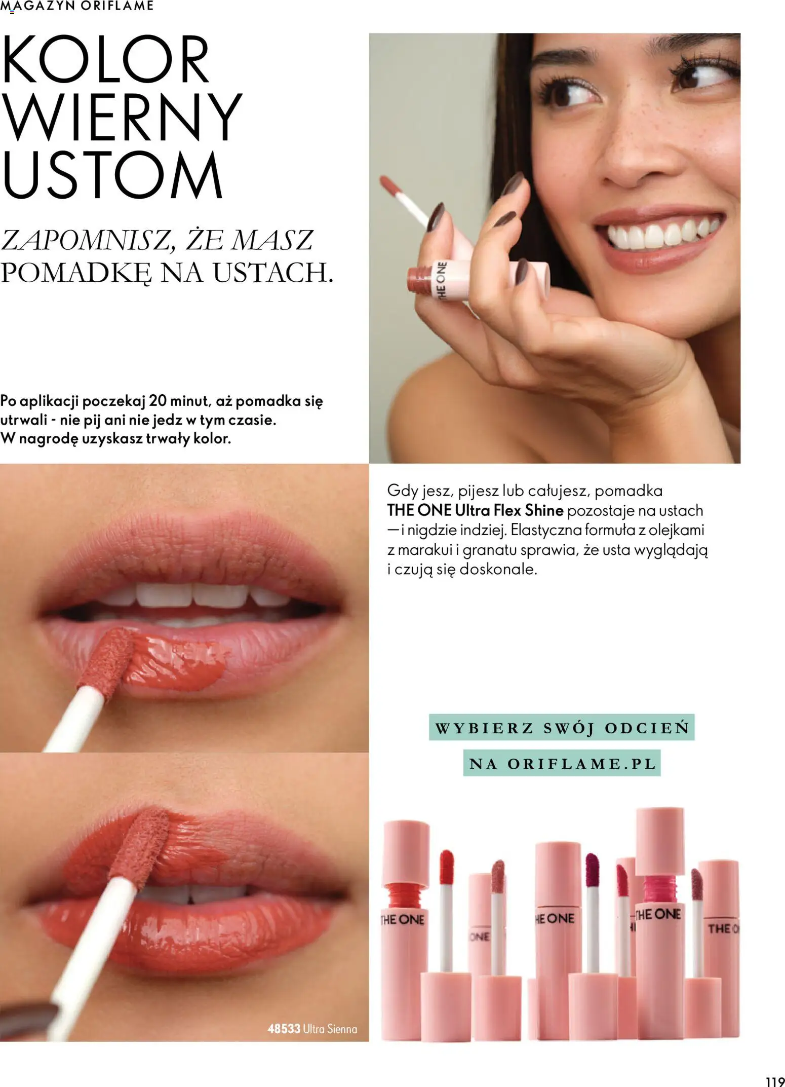 Oriflame Katalog 14 2026 od 30.09.2026 | Strona: 119 | Produkty: Pomadka
