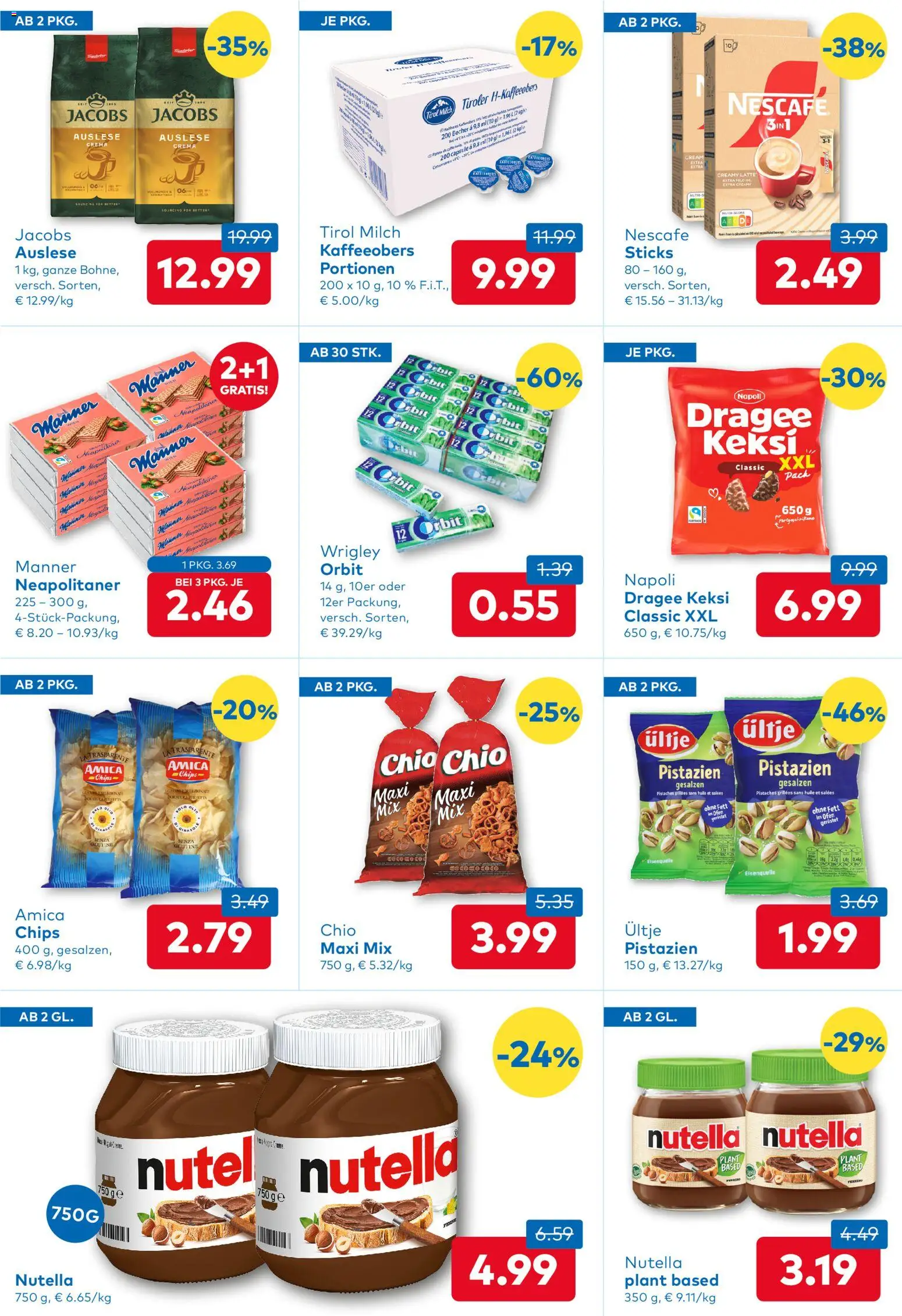 T&G Flugblatt gültig ab 21.05.2026 | Seite: 4 | Produkte: Chips, Ofen, Milch