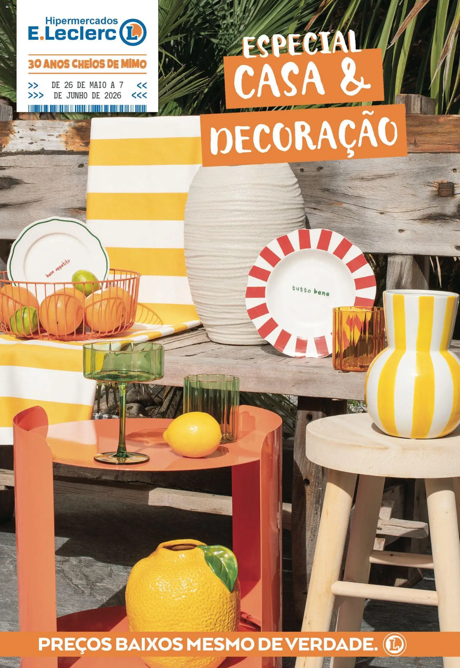 E.Leclerc Folheto Especial Casa & Decoração │ válido de 26.05.2026 | Página: 1