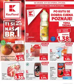 Kaufland Katalog - Pregled kataloga iz trgovine Kaufland, vrijedi od 23.09.2026