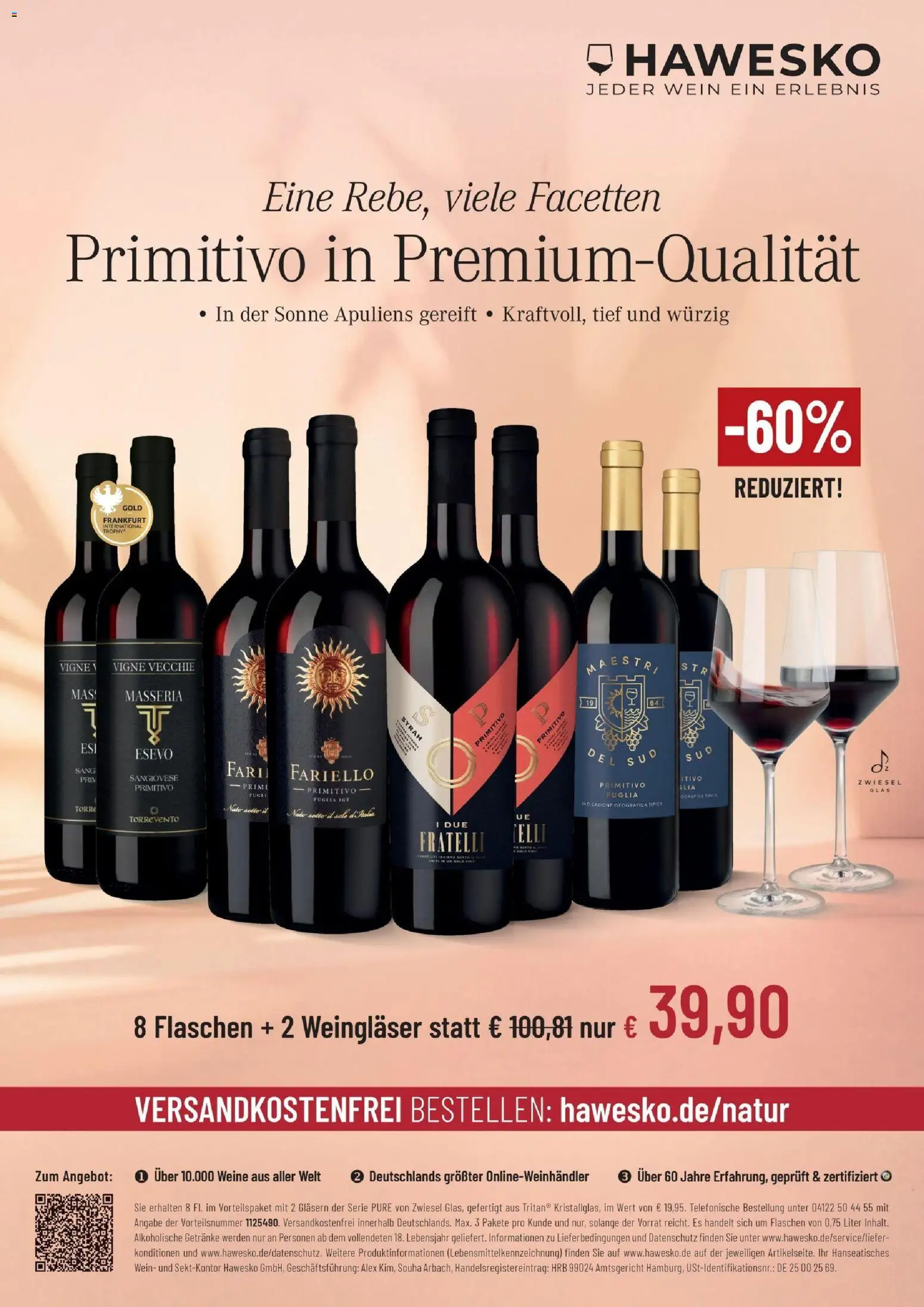 Dehner Magazine HERBST/WINTER 2026 gültig ab 09.10.2026 | Seite: 100 | Produkte: Getränke, Wein