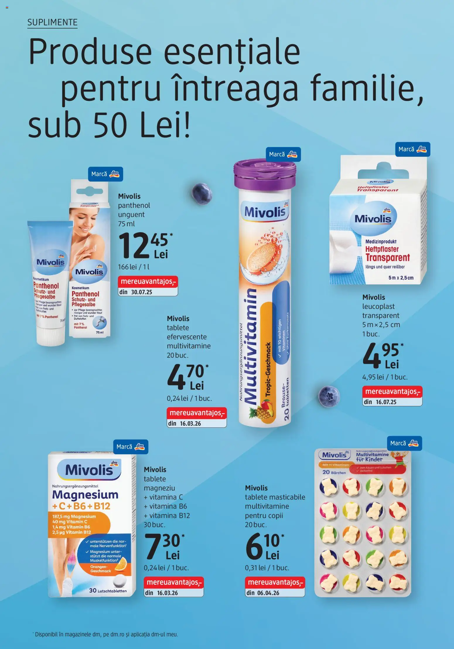 Noul catalog DM drogeriemarkt – valabil de la 23.07.2026 | Pagină: 4