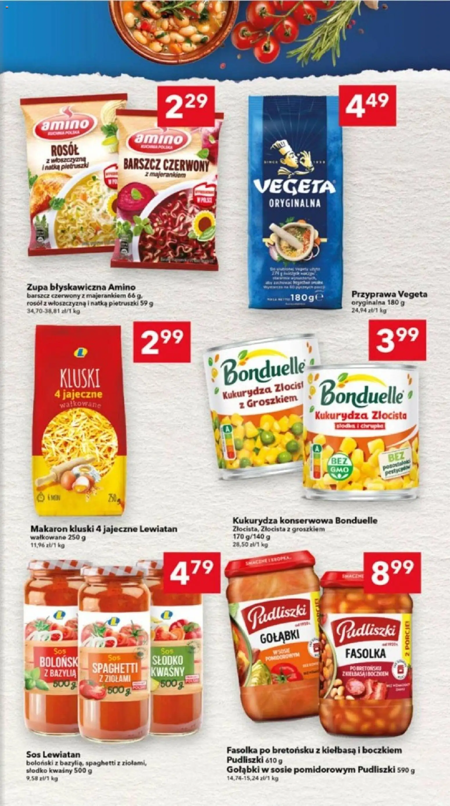 Lewiatan gazetka - Lublin od 02.06.2026 | Strona: 7 | Produkty: Kiełbasa, Kukurydza, Zupa, Makaron