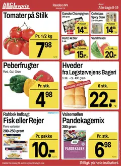 Abc Lavpris - Randers NV gyldig fra 29.04.2026 | Side: 2 | Produkter: Æbler, Fisk, Dild, Vandmelon