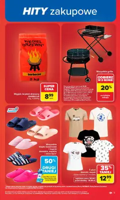 Pogląd oferty "Carrefour gazetka" - ważna od 15.06.2026 | Strona: 11 | Produkty: Karta, Kapcie, Klapki