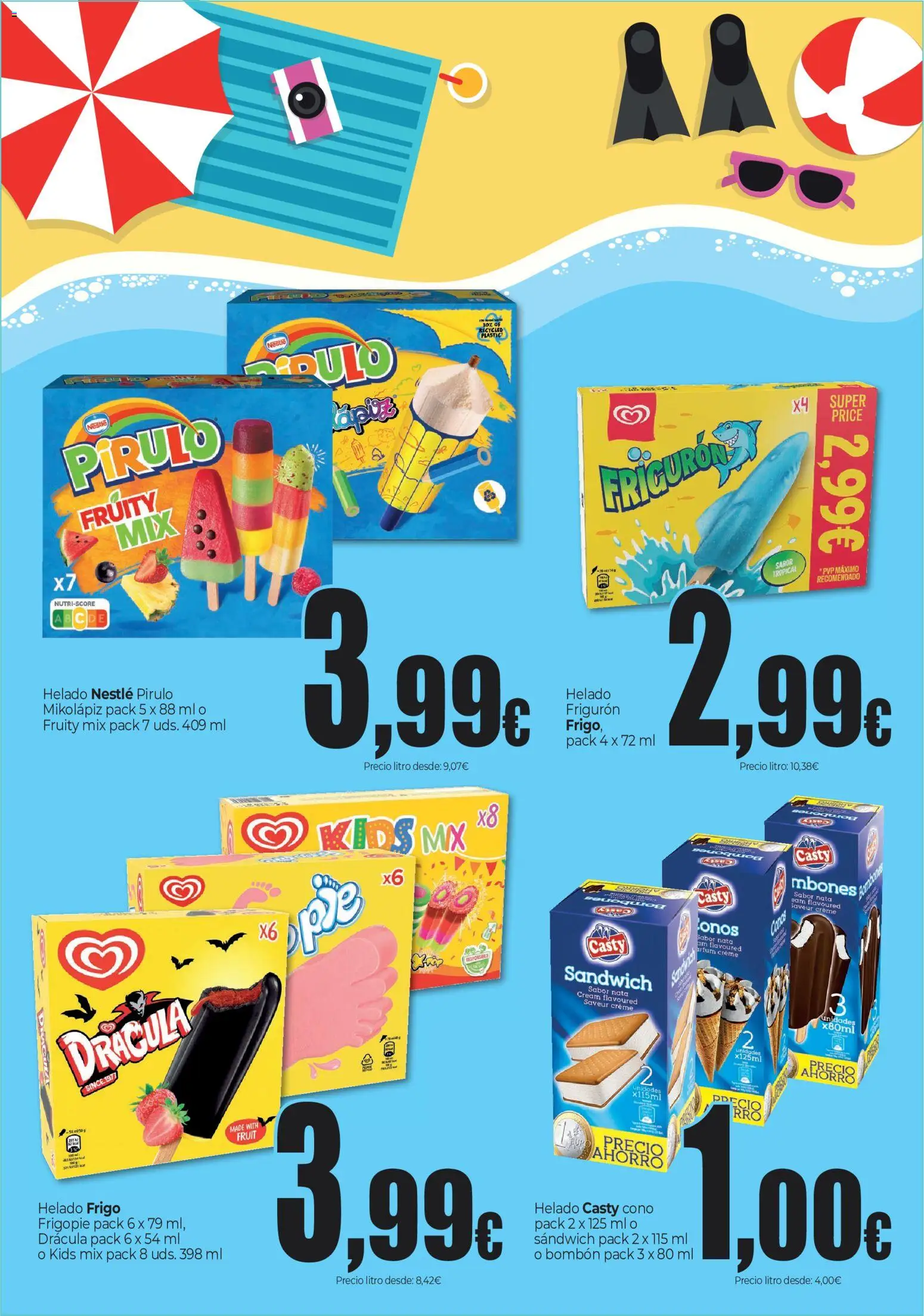 Unide - El verano ya está aquí │ válido desde el 28.05.2026 | Página: 2 | Productos: Helado