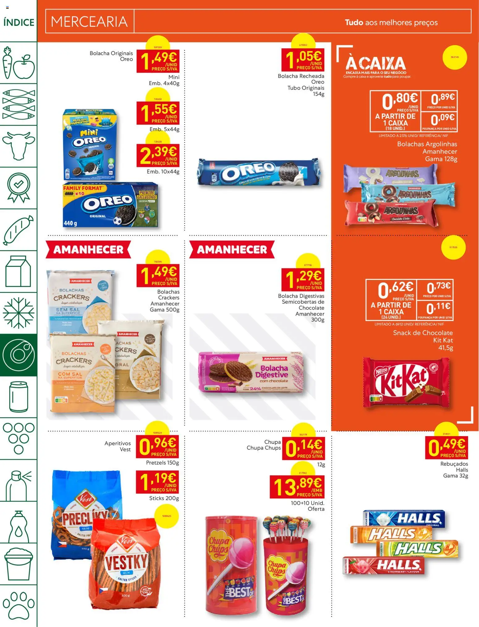 Recheio folheto Madeira │ válido de 23/06/2026 | Página: 22 | Produtos: Rebuçados, Sal, Caixa, Chocolate