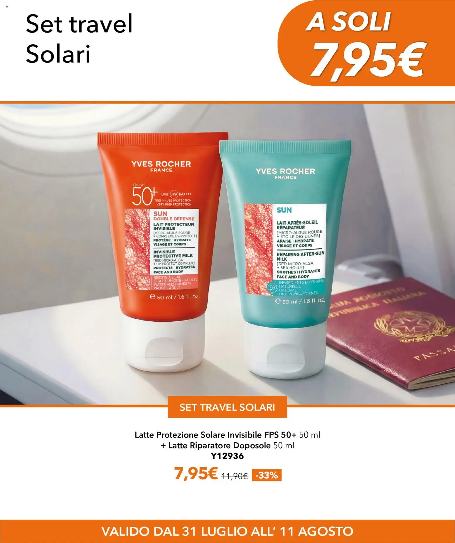 Volantino Yves Rocher del 31/07/2026 | Pagina: 6 | Prodotti: Latte, Uva