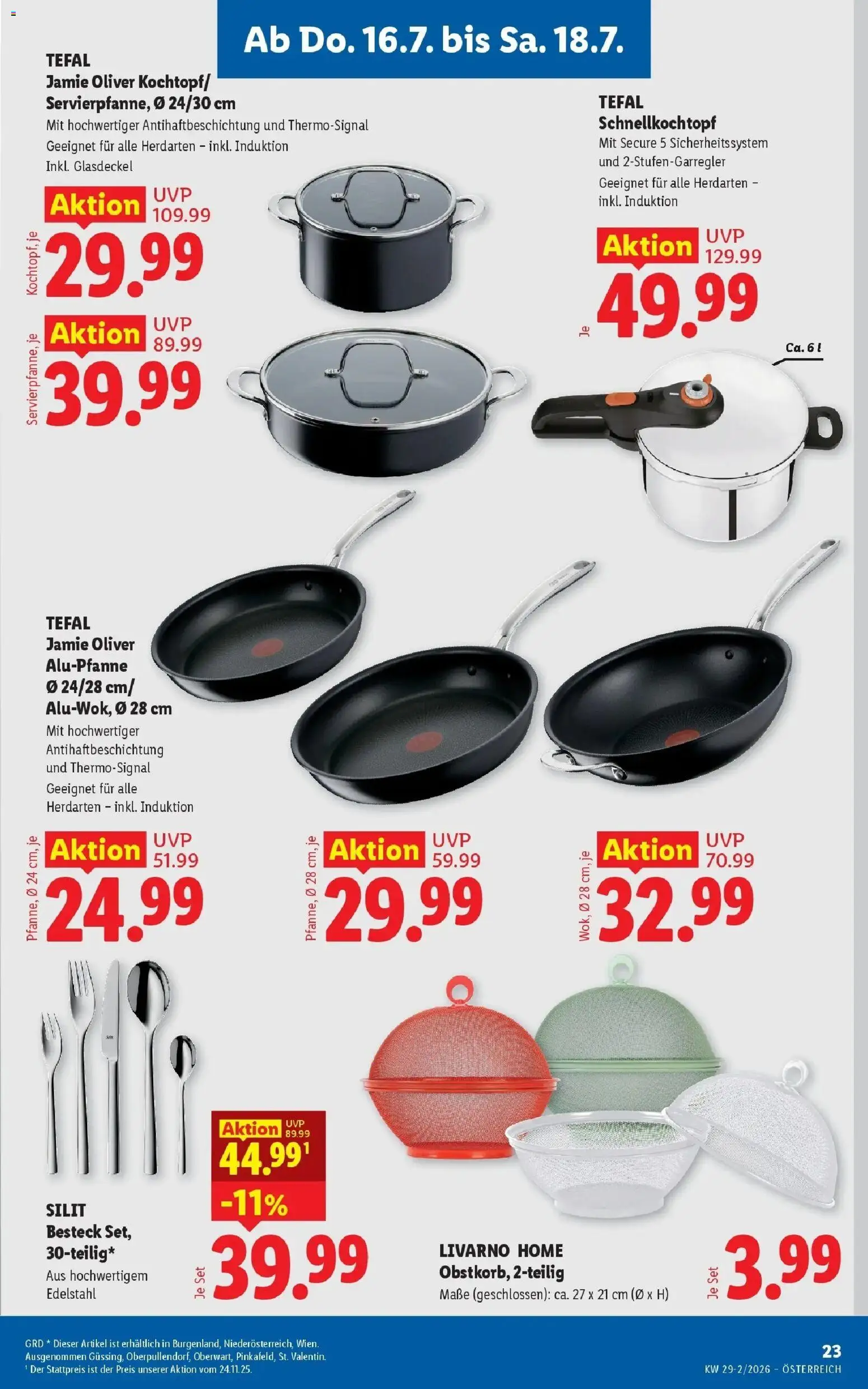 Lidl Flugblatt - Wien, Langenzersdorf, Zwettl gültig ab 16.07.2026 | Seite: 27