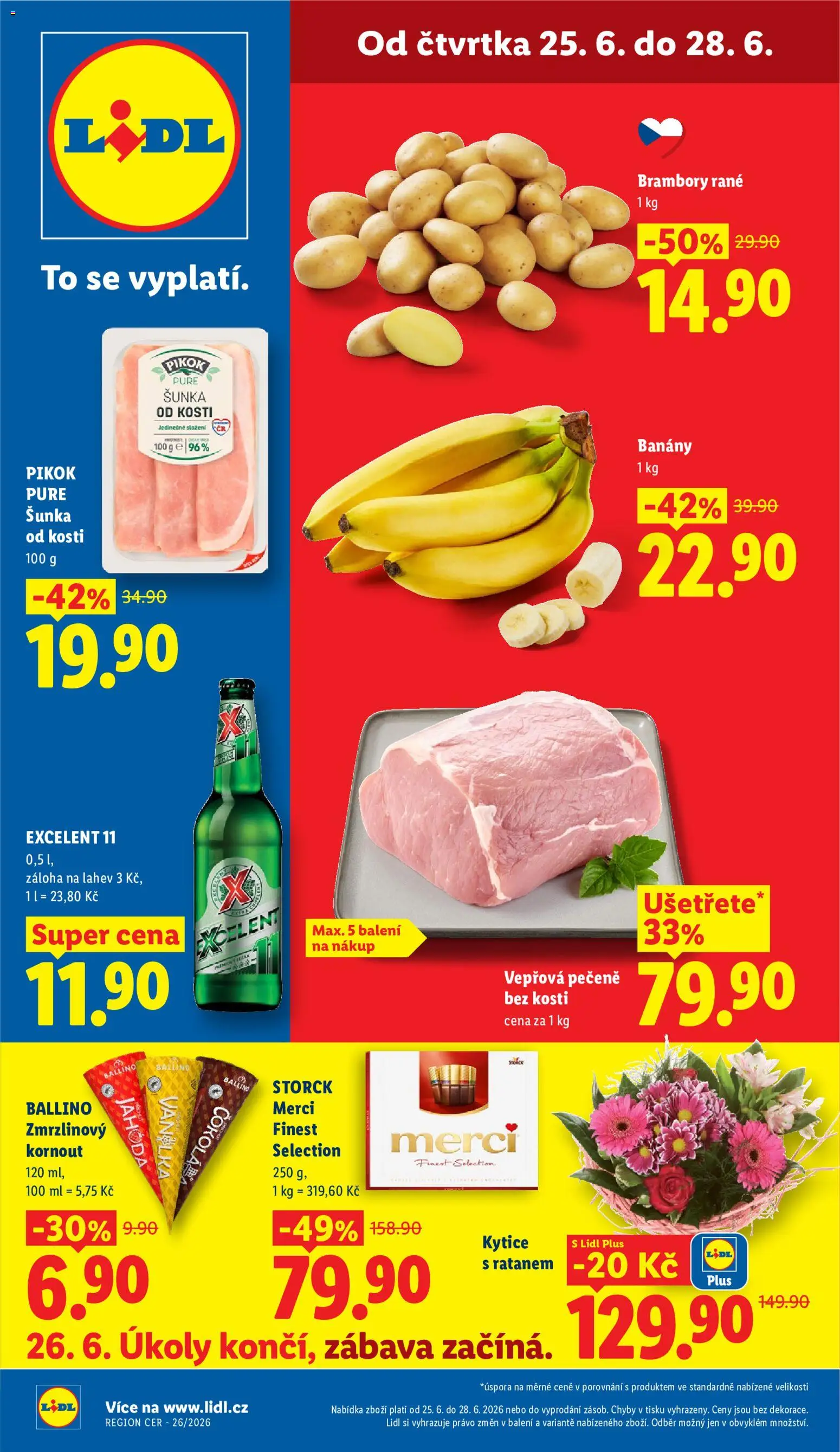 Lidl leták od 25.06.2026 | Strana: 1