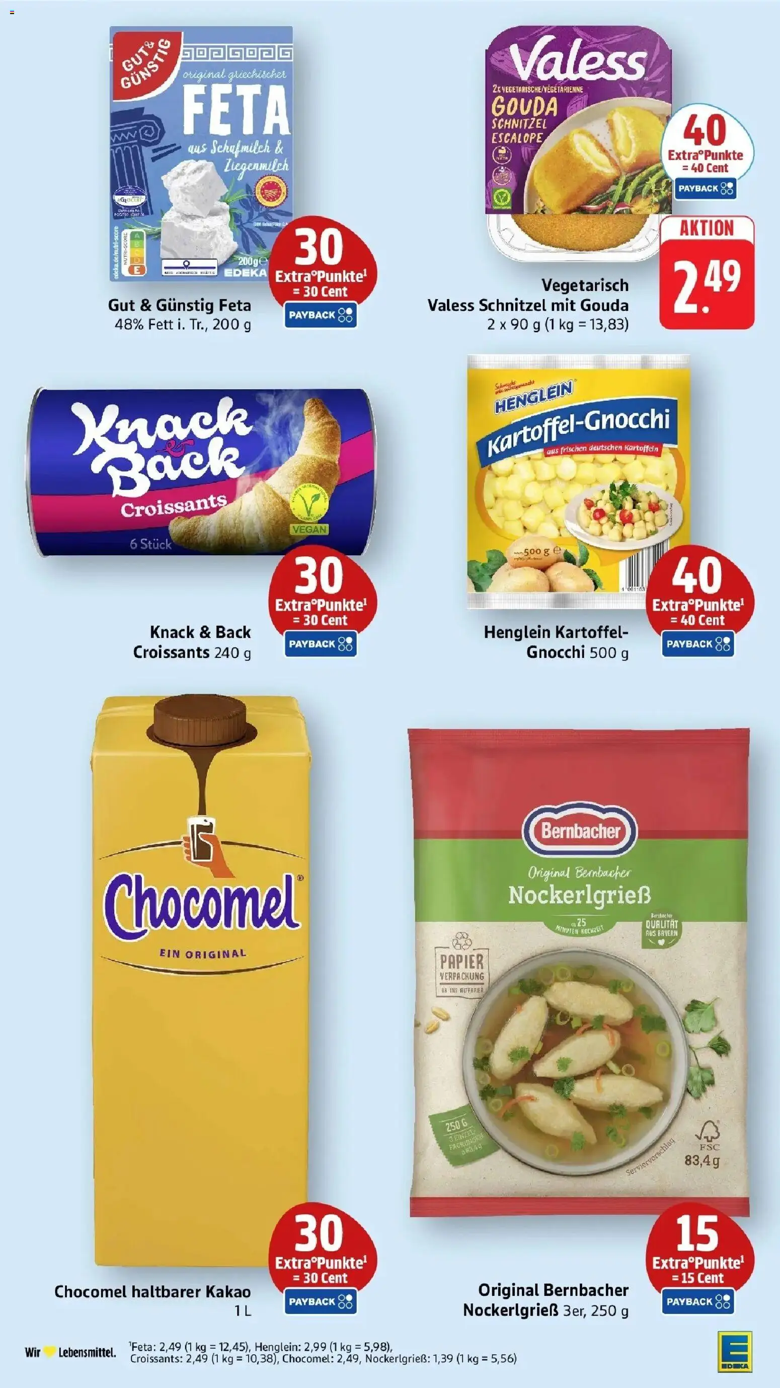 E center Prospekt Pfullingen (ab 12.10.2026) zum Blättern | Seite: 46 | Produkte: Feta, Gouda, Schnitzel, Kartoffeln