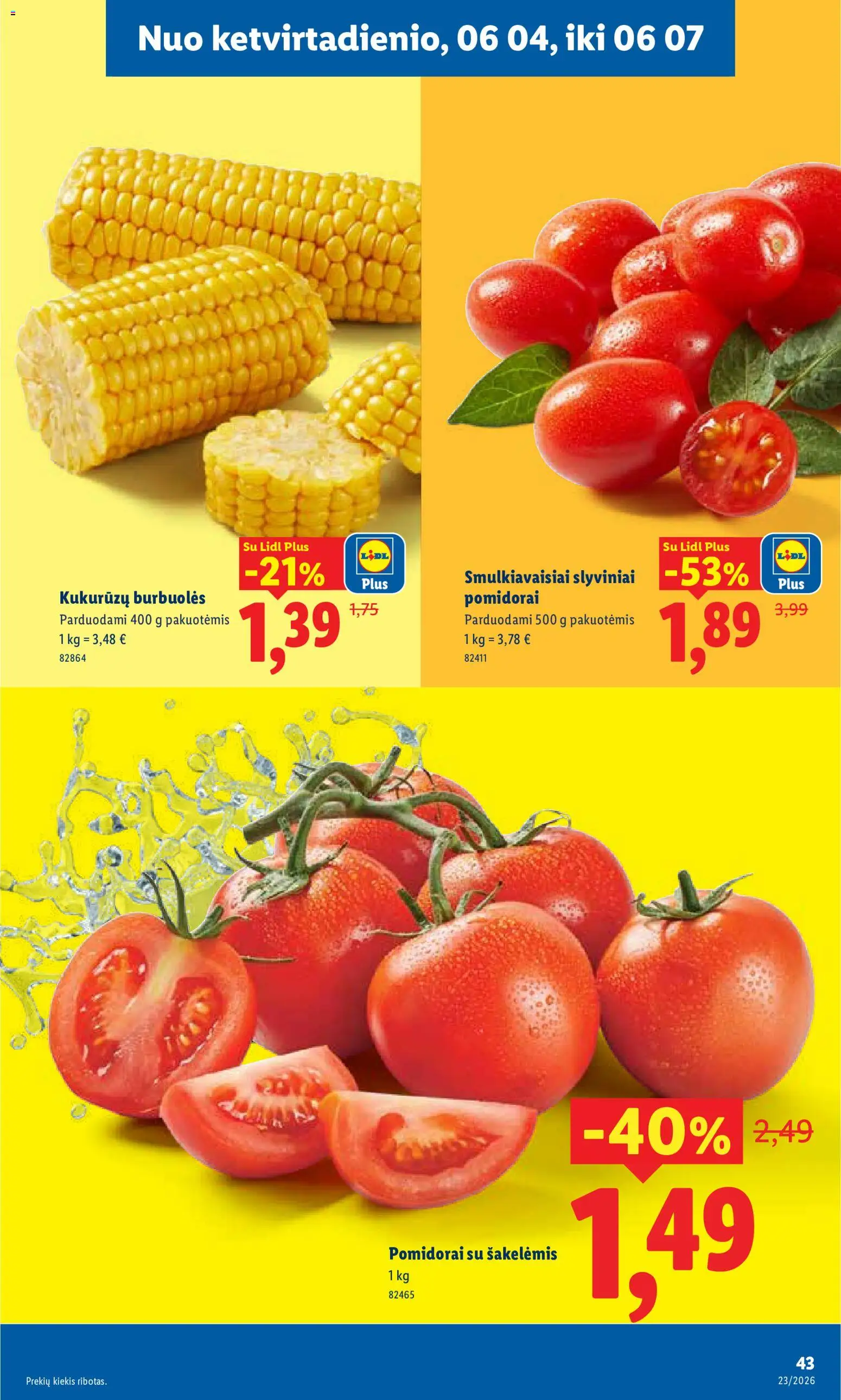 LIDL akcijos nuo 01.06.2026 | Puslapis: 43