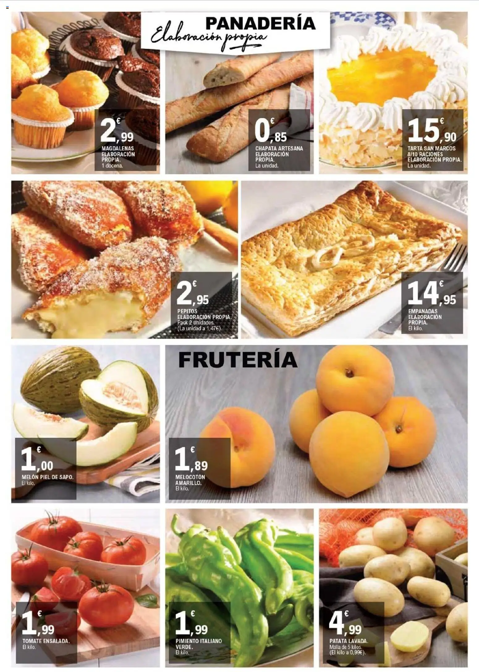 E.Leclerc folleto Salamanca │ válido desde el 05/08/2026 | Página: 4 | Productos: Φορτιστής, Κάδος απορρυμάτων, Magdalenas, Panadería
