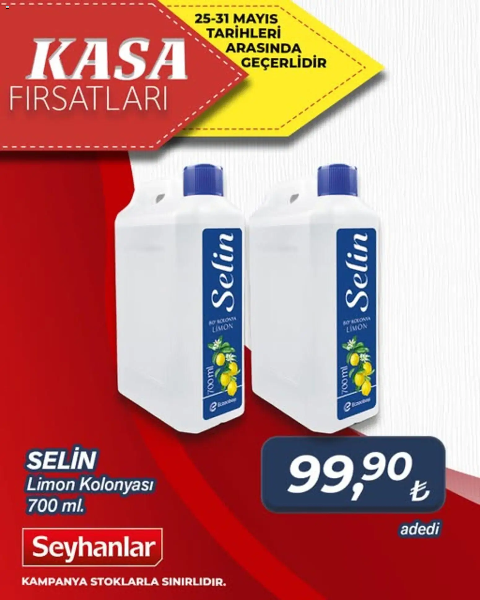 Seyhanlar Market - Katalog Kasa Fırsatları - 25.05.2026 tarihinden itibaren geçerlidir | Sayfa: 2 | Ürünler: Limon, Kasa