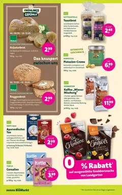 Denns BioMarkt Angebote ab 06.05.2026 gültig | Seite: 12 | Produkte: Kaffee, Schokolade, Toastbrot, Knoblauch