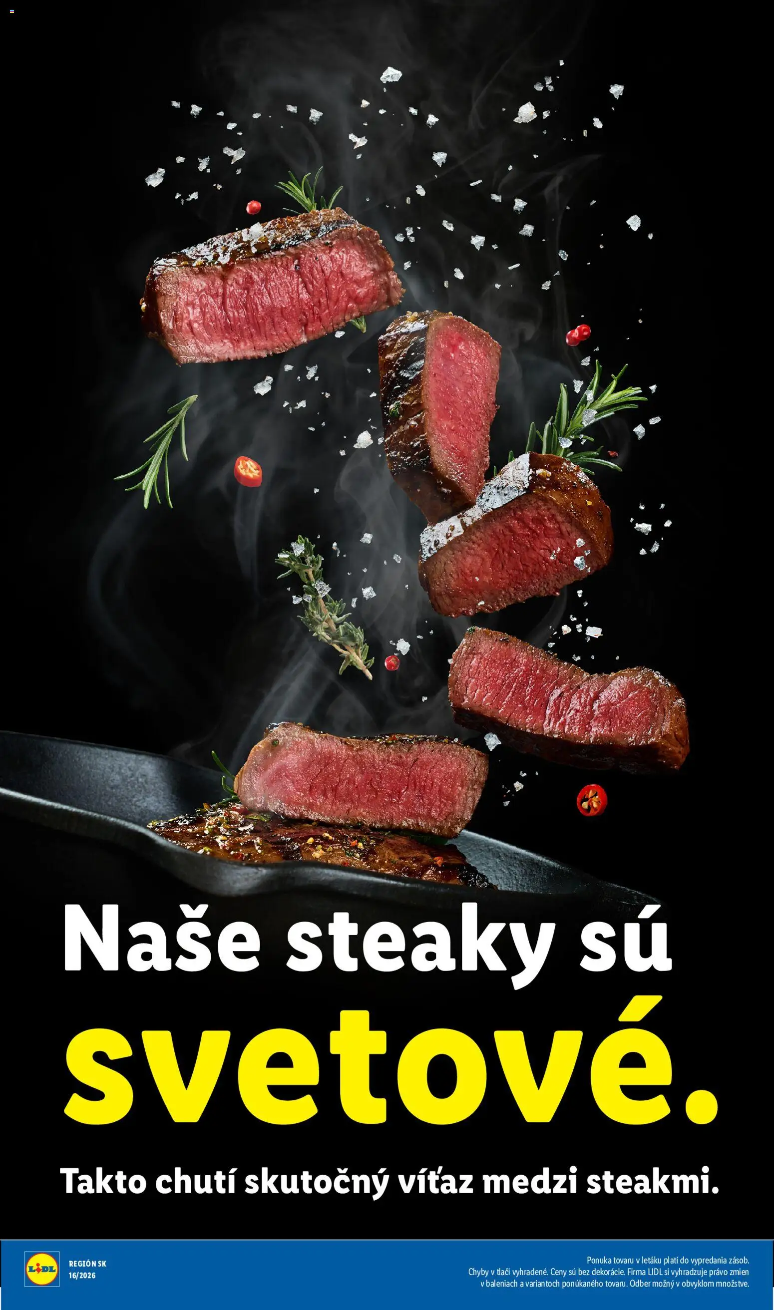 Nové Lidl akcie – leták je platný od 18.05.2026 | Strana: 66 | Produkty: Steak