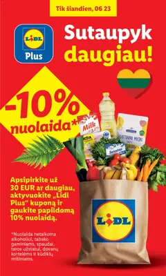 LIDL leidinys galioja nuo 2026.06.22 | Puslapis: 6 | Prekių: Krepšelis