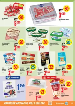 E.leclerc katalog akcije – veljaven od 12.08.2026 | Stran: 23