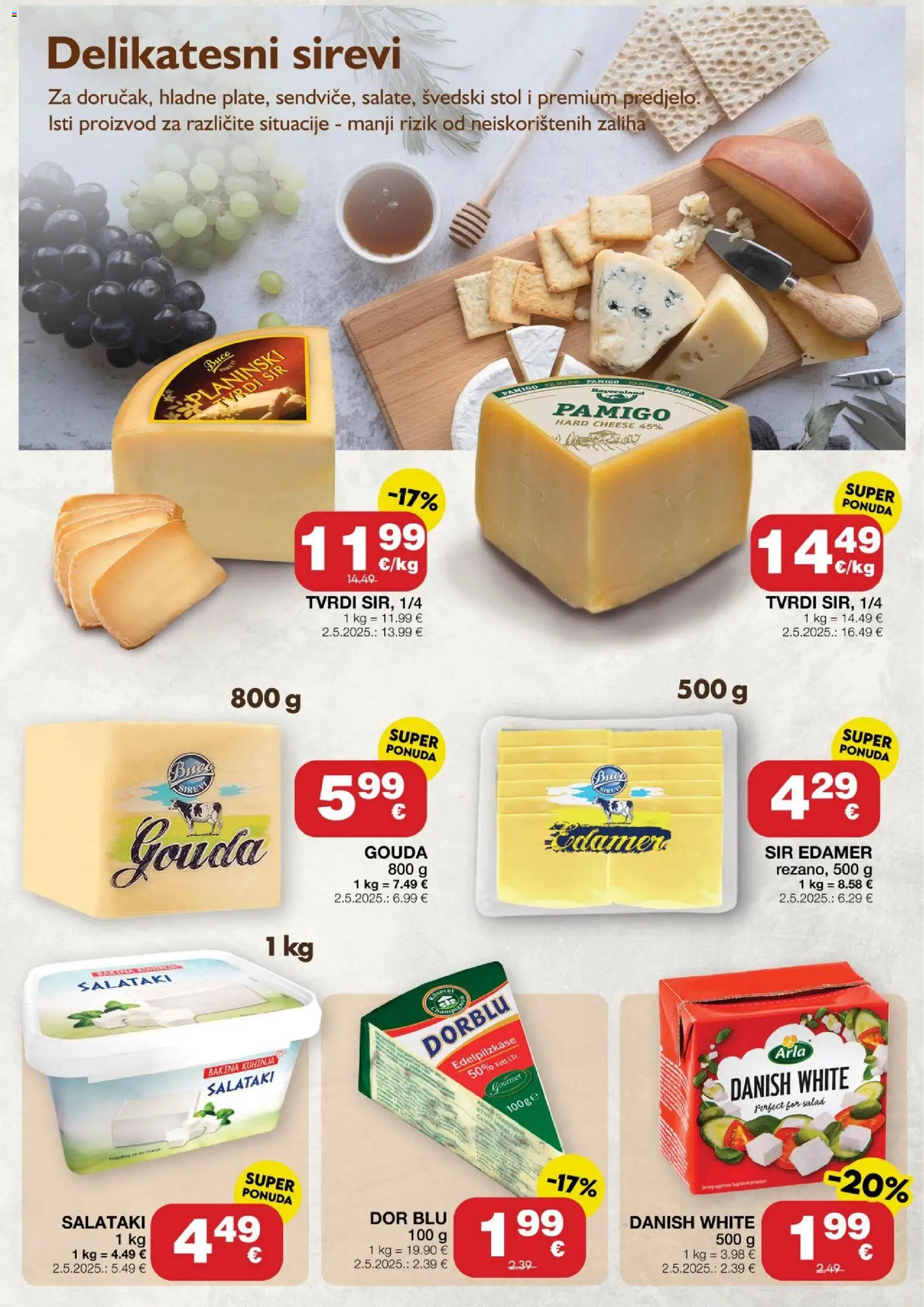 Stanić Diskont katalog | vrijedi od 03.09.2026 | Stranica: 3 | Proizvodi: Stol, Sir, Kuhinja, Gouda