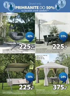 JYSK katalog akcije – veljaven od 22.04.2026 | Stran: 4 | Izdelki: Paviljon, Senčnik, Stol, Gugalnica