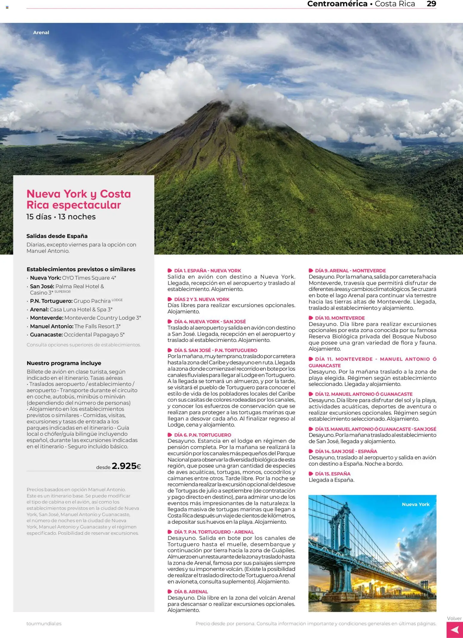 Viajes El Corte Inglés Centroamérica y Sudamérica │ válido desde el 01/01/2026 | Página: 28 | Productos: Aves, Huevos, Tierra